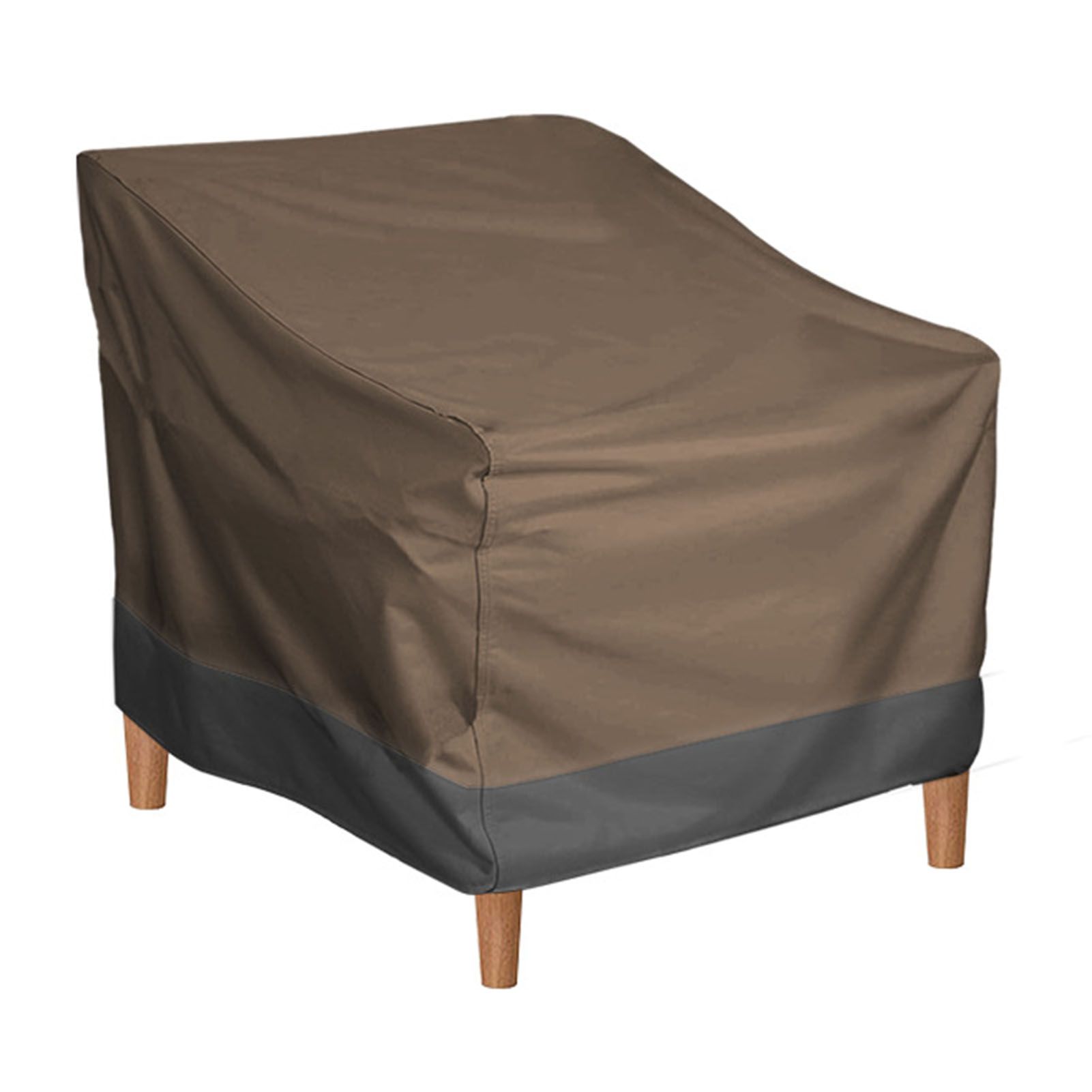 Patio Chair Cover Oxford Cloth Water Resistant Silver Coating Outdoor view 3