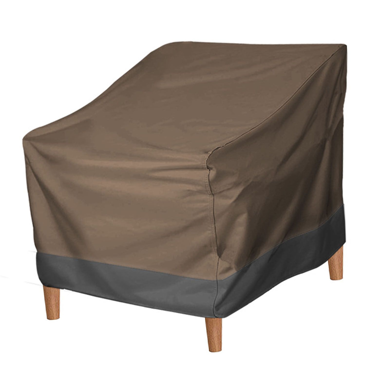 Patio Chair Cover Oxford Cloth Water Resistant Silver Coating Outdoor view 6
