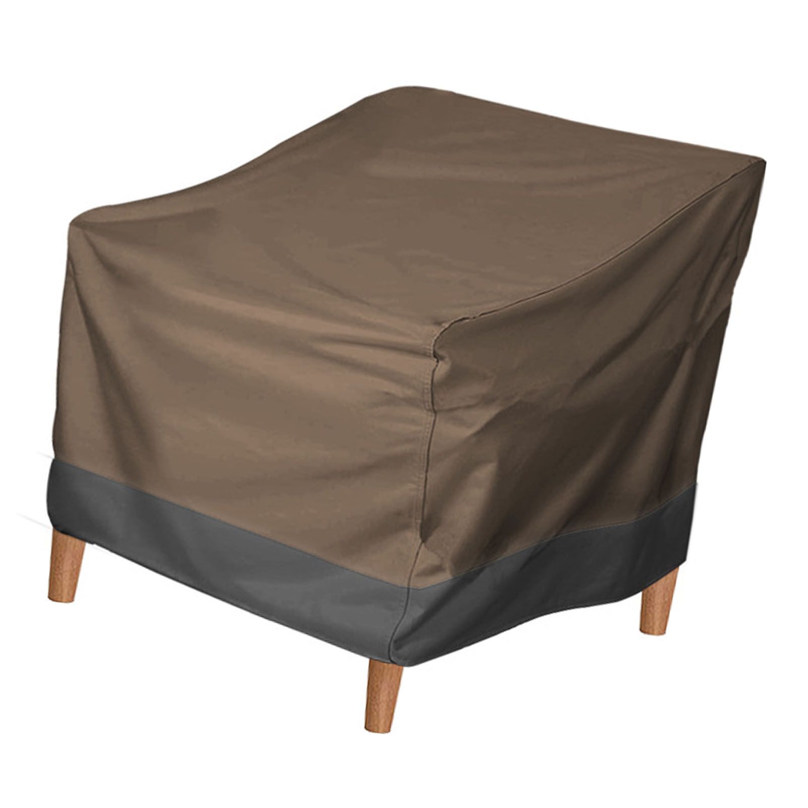 Patio Chair Cover Oxford Cloth Water Resistant Silver Coating Outdoor view 7
