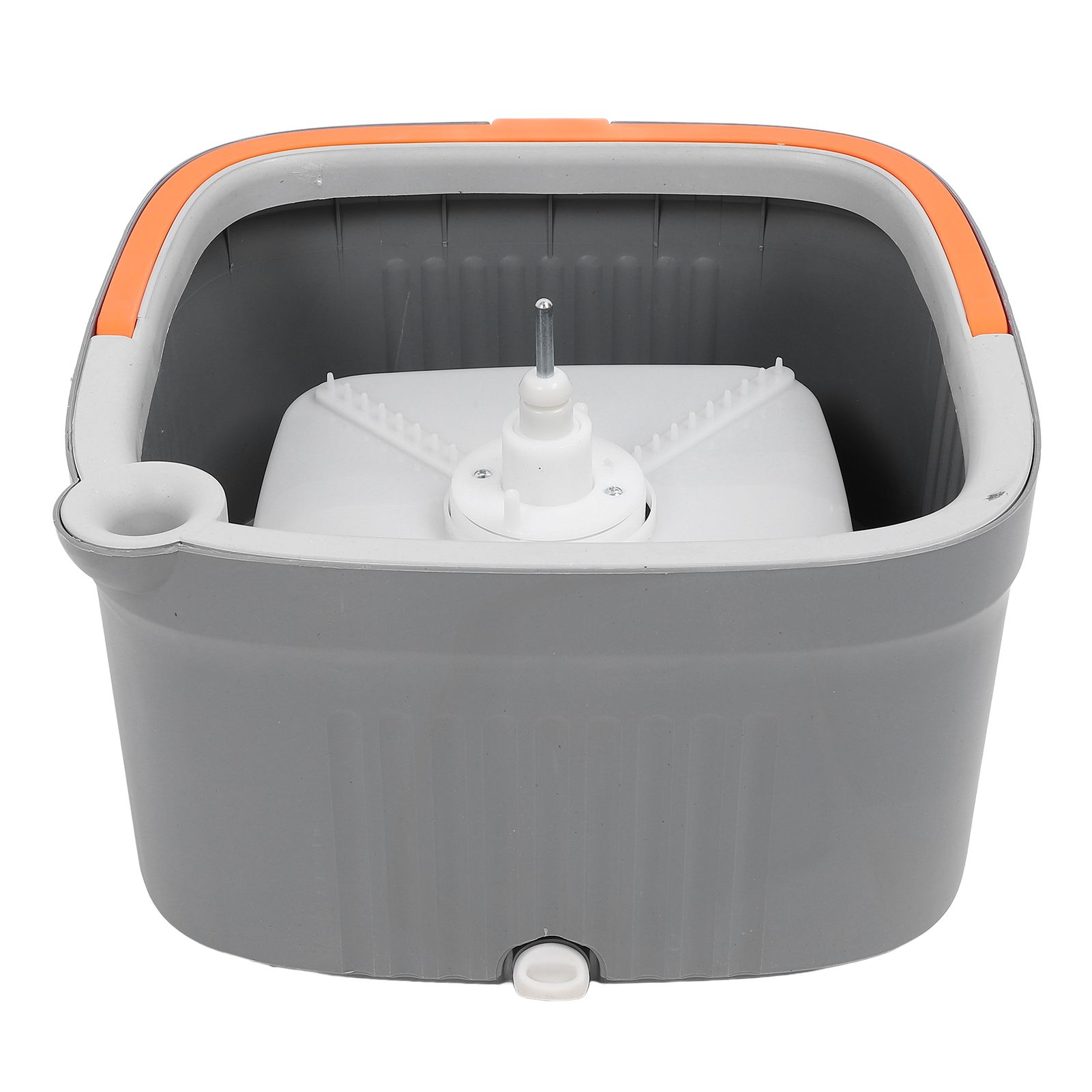 Mop Bucket Set with 2 Pieces Cloth 360 Degree Rotating Microfiber Mop Tool Dry view 7