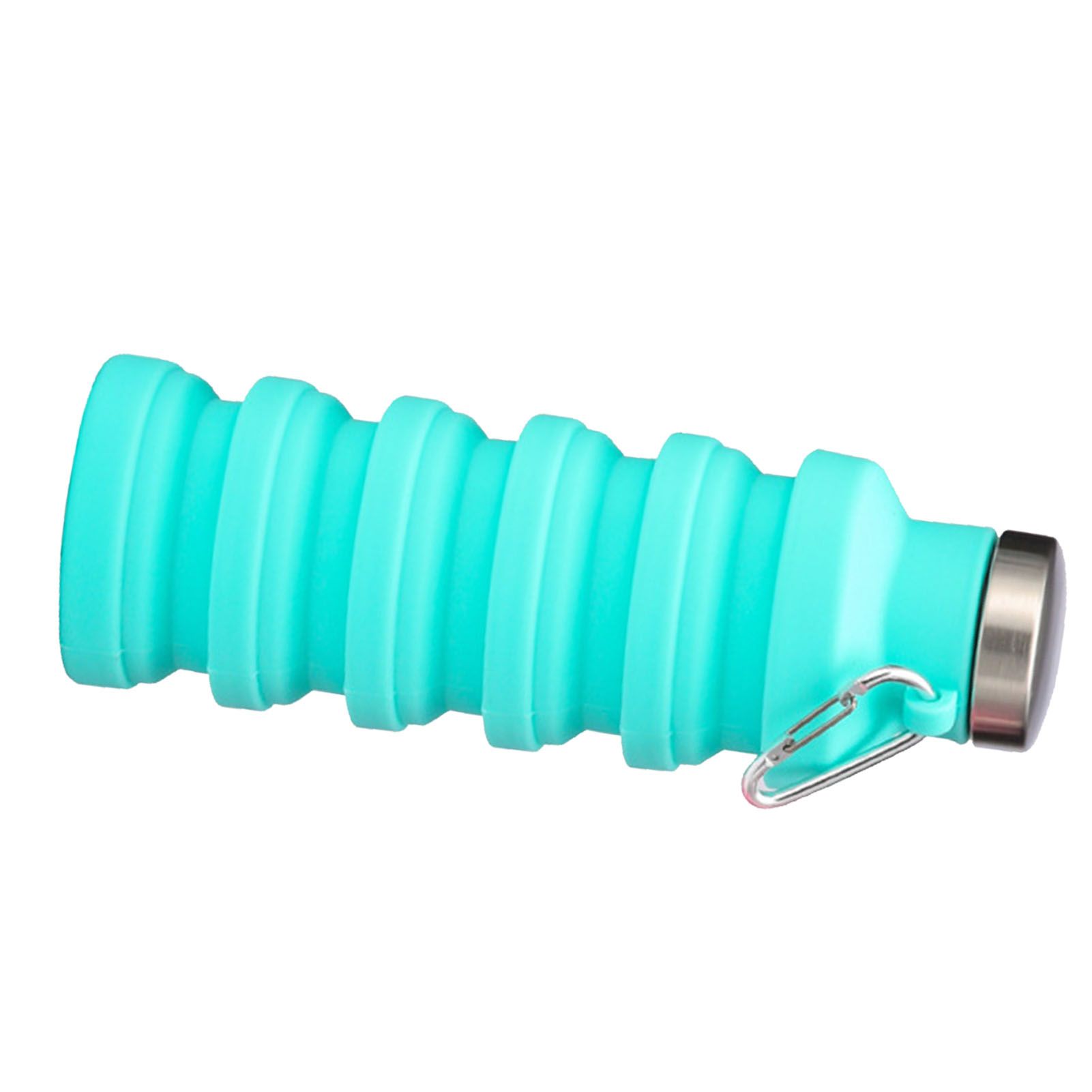 Silicone Foldable Water Bottle Portable Leakproof Reusable Travel Water Cup view 6