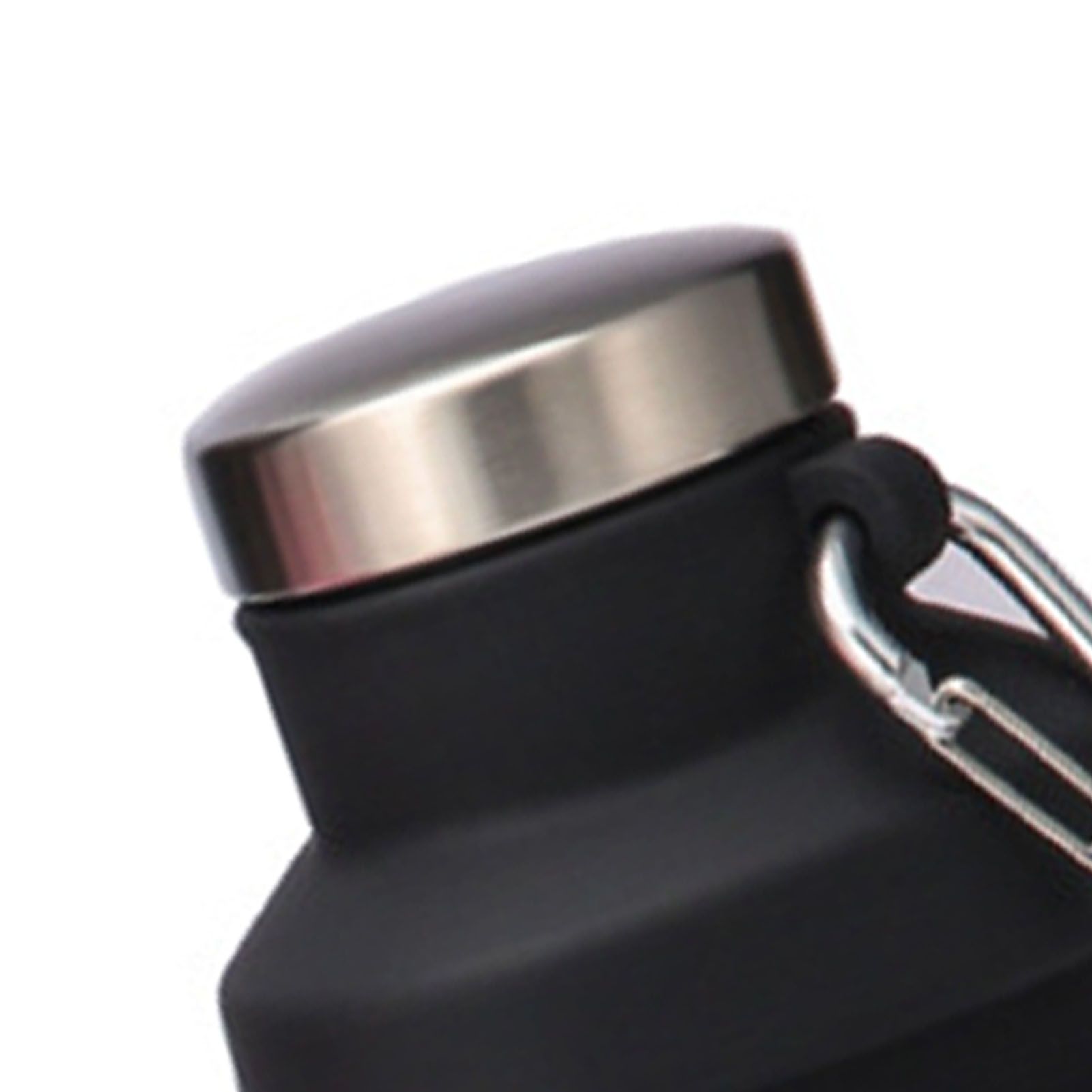 Silicone Foldable Water Bottle Portable Leakproof Reusable Travel Water Cup view 7