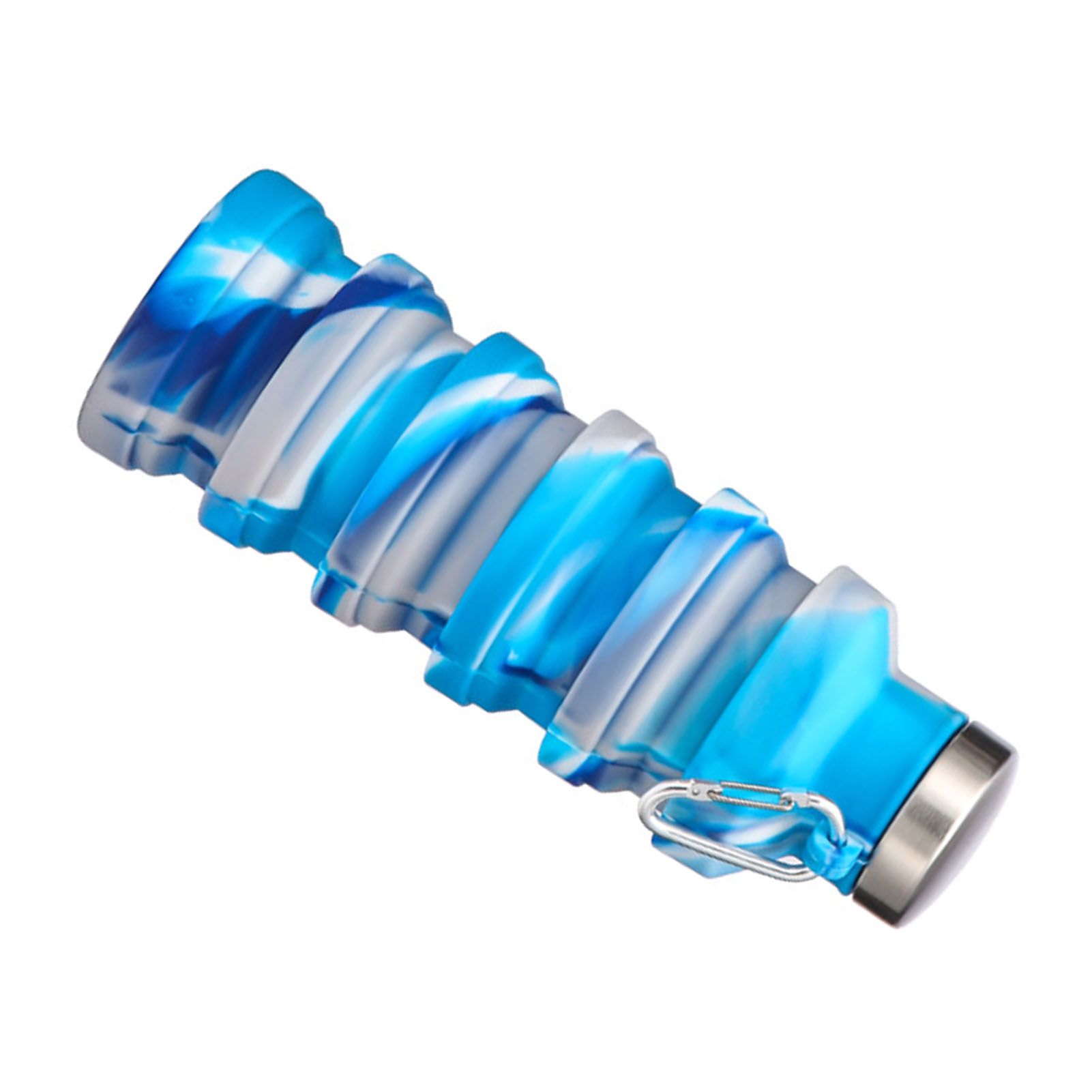 Silicone Foldable Water Bottle Portable Leakproof Reusable Travel Water Cup