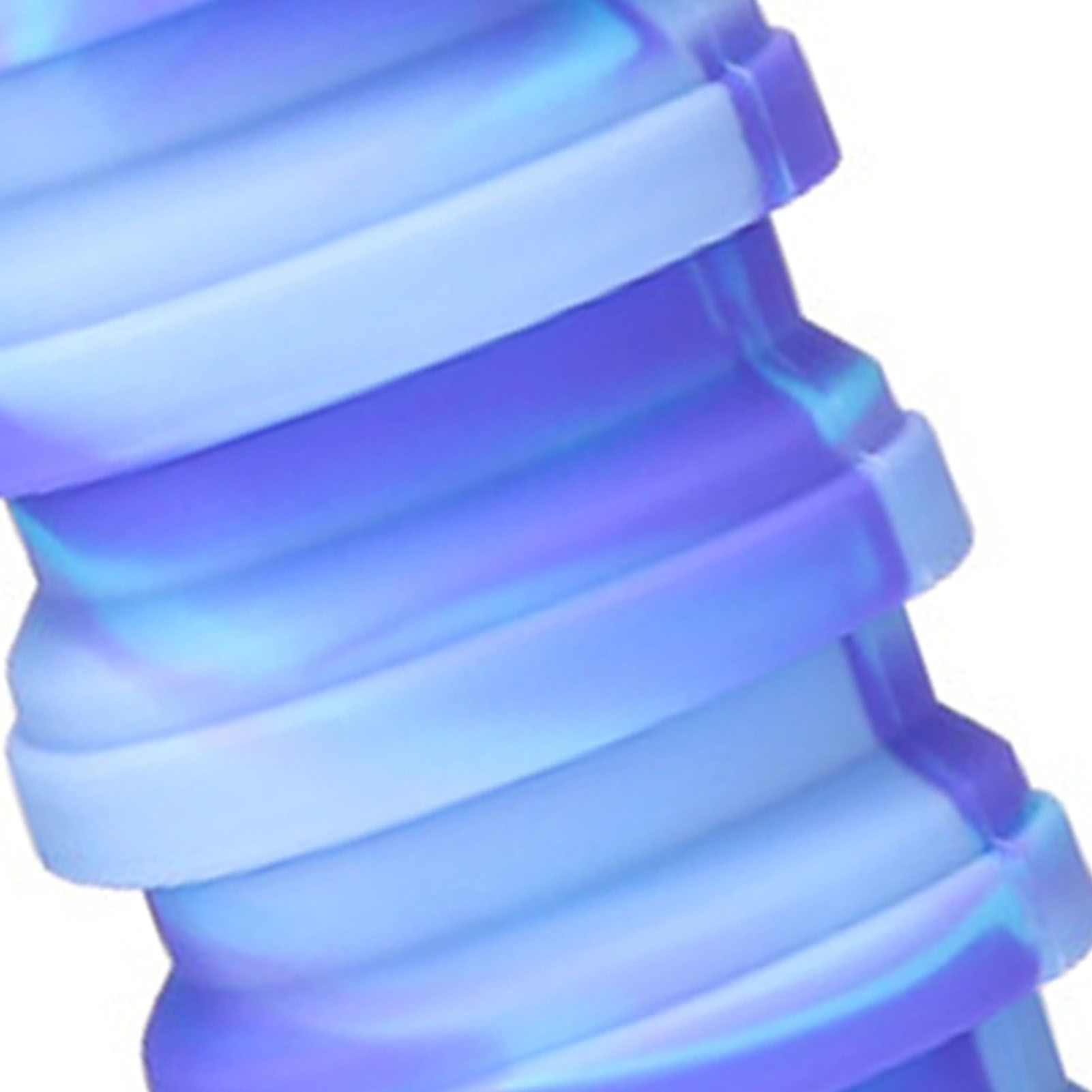 Silicone Foldable Water Bottle Portable Leakproof Reusable Travel Water Cup view 5