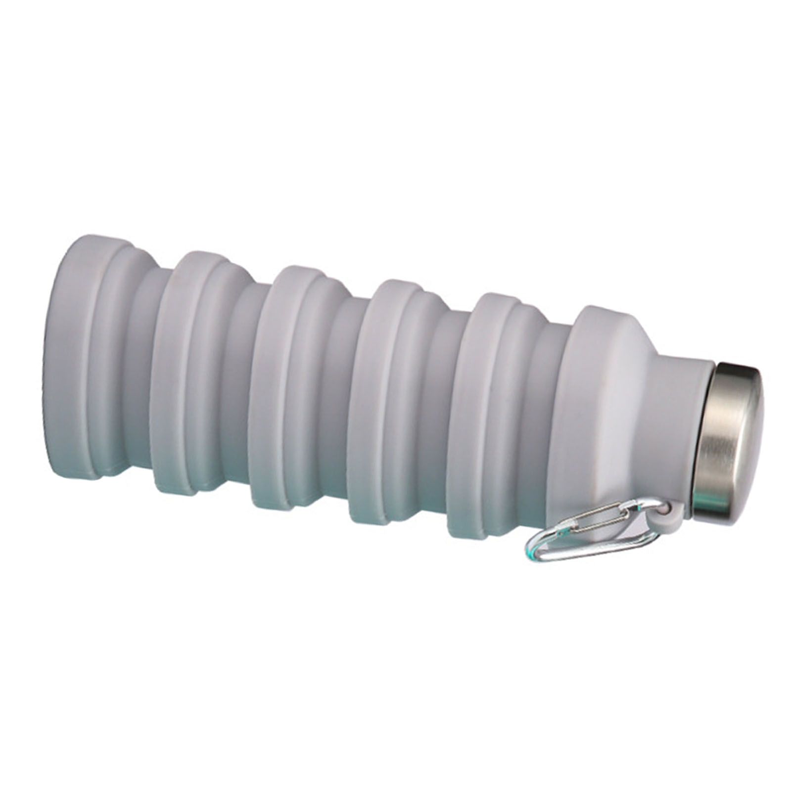 Silicone Foldable Water Bottle Portable Leakproof Reusable Travel Water Cup view 4