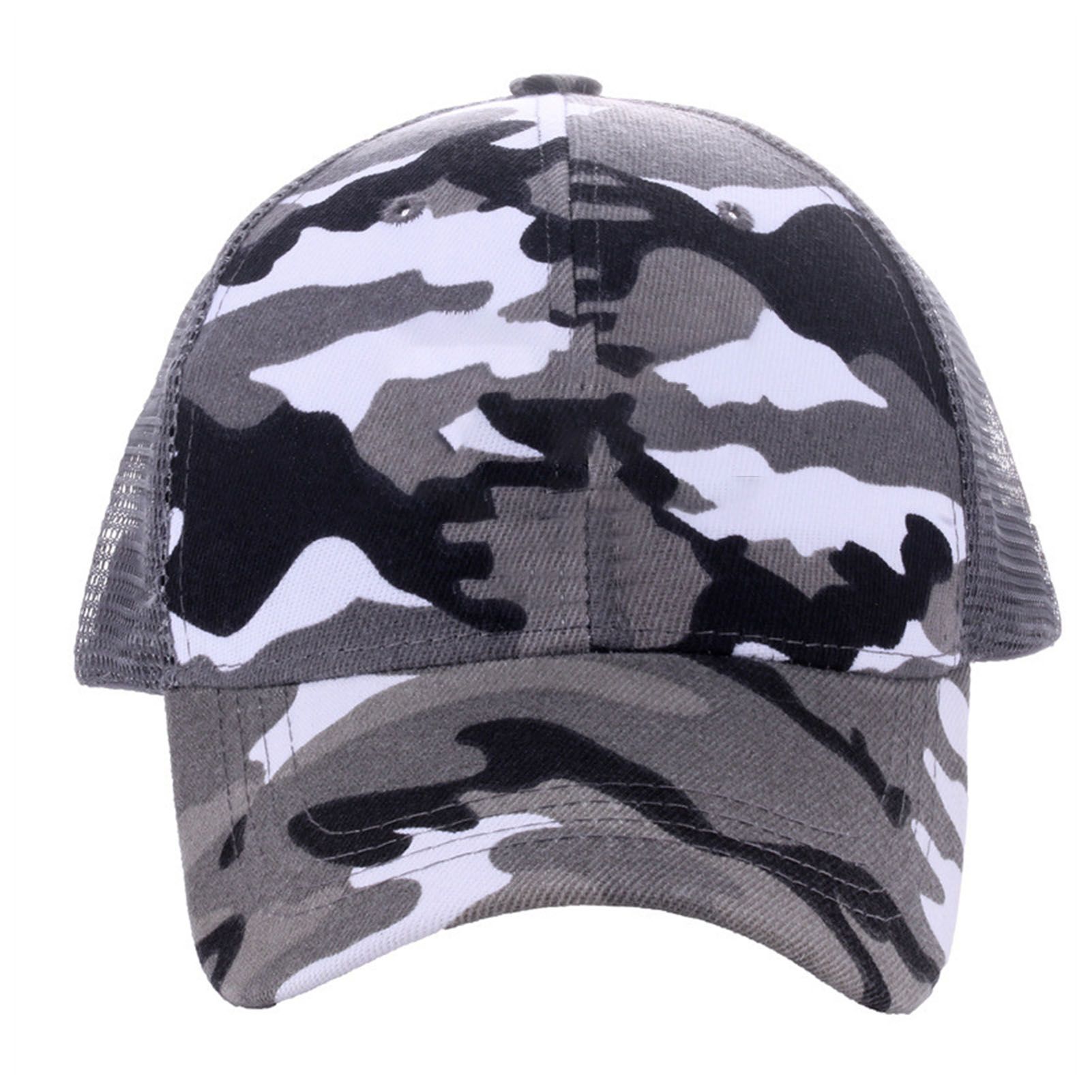 Baseball Cap Camouflage Style Cotton Soft Breathable Skin Friendly Outdoor Cap view 3
