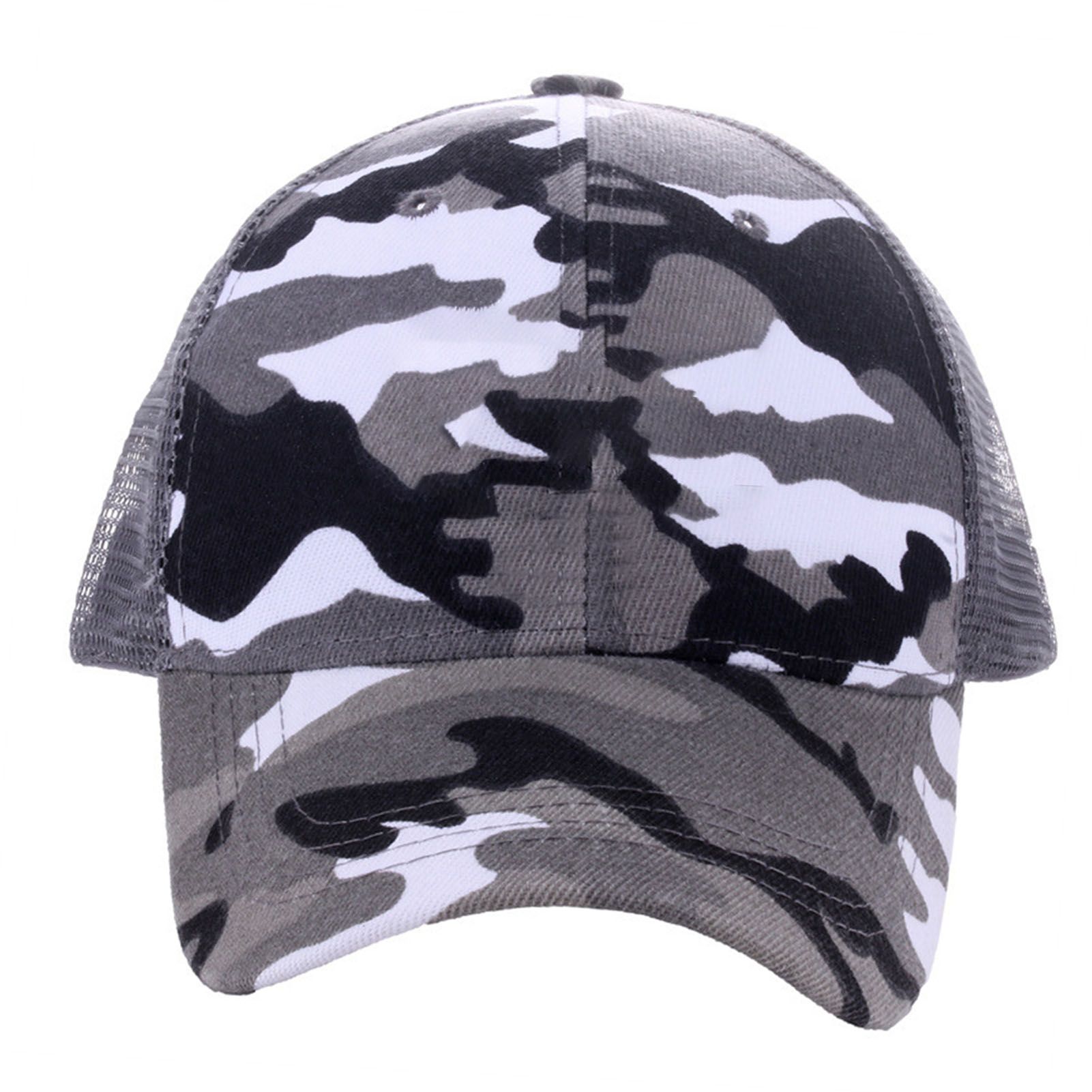 Baseball Cap Camouflage Style Cotton Soft Breathable Skin Friendly Outdoor Cap view 5