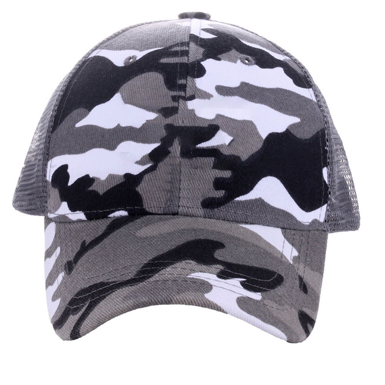 Baseball Cap Camouflage Style Cotton Soft Breathable Skin Friendly Outdoor Cap view 6