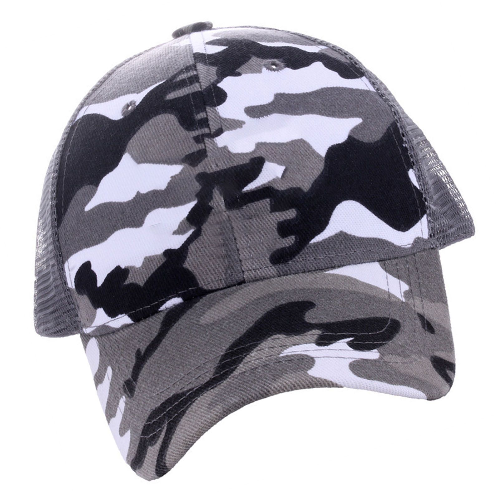 Baseball Cap Camouflage Style Cotton Soft Breathable Skin Friendly Outdoor Cap view 8