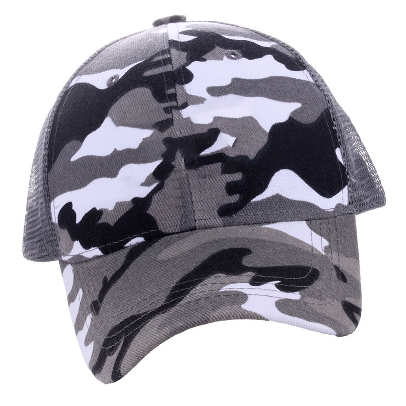 Baseball Cap Camouflage Style Cotton Soft Breathable Skin Friendly Outdoor Cap view 9