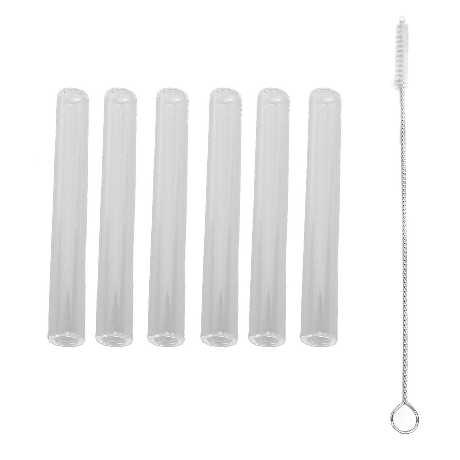 6pcs Clear Borosilicate Glass Tube 8mm ID 12mm OD 2mm Thick Glass Blowing view 3