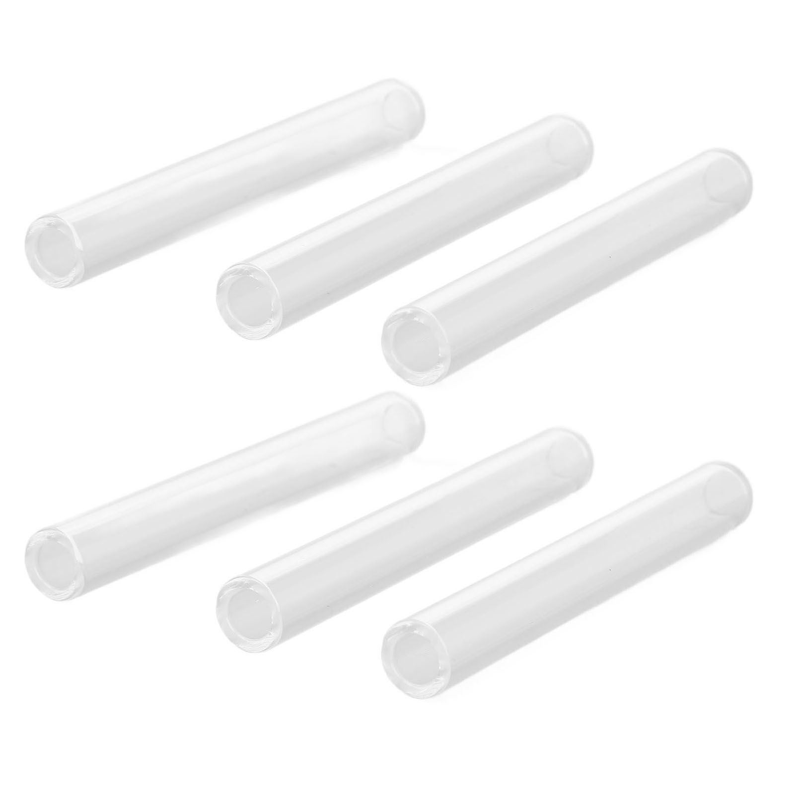 6pcs Clear Borosilicate Glass Tube 8mm ID 12mm OD 2mm Thick Glass Blowing view 5