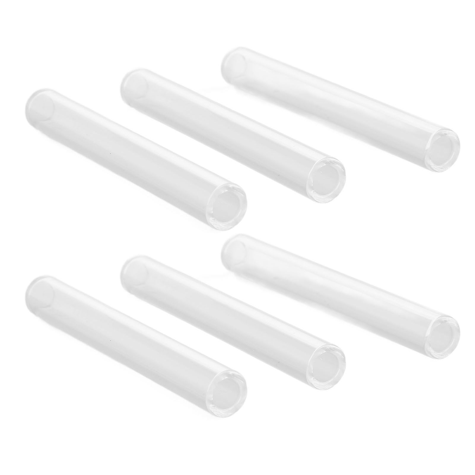 6pcs Clear Borosilicate Glass Tube 8mm ID 12mm OD 2mm Thick Glass Blowing view 7