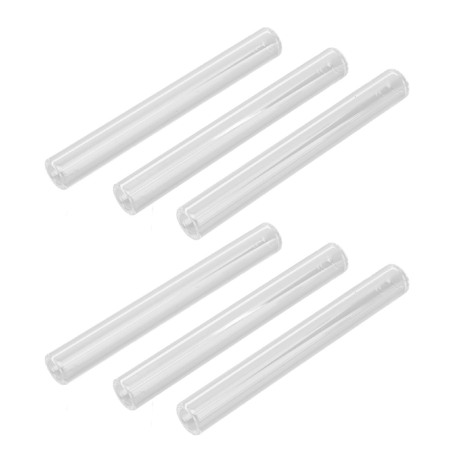 6pcs Clear Borosilicate Glass Tube 8mm ID 12mm OD 2mm Thick Glass Blowing view 9