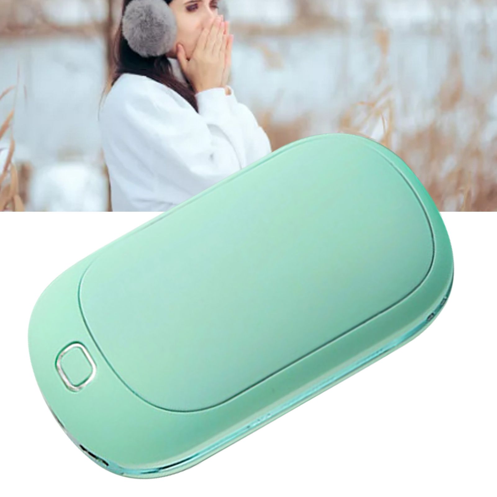 Hand Warmer Charger USB Rechargeable Hand Warmer Power Bank Miniature Portable view 9