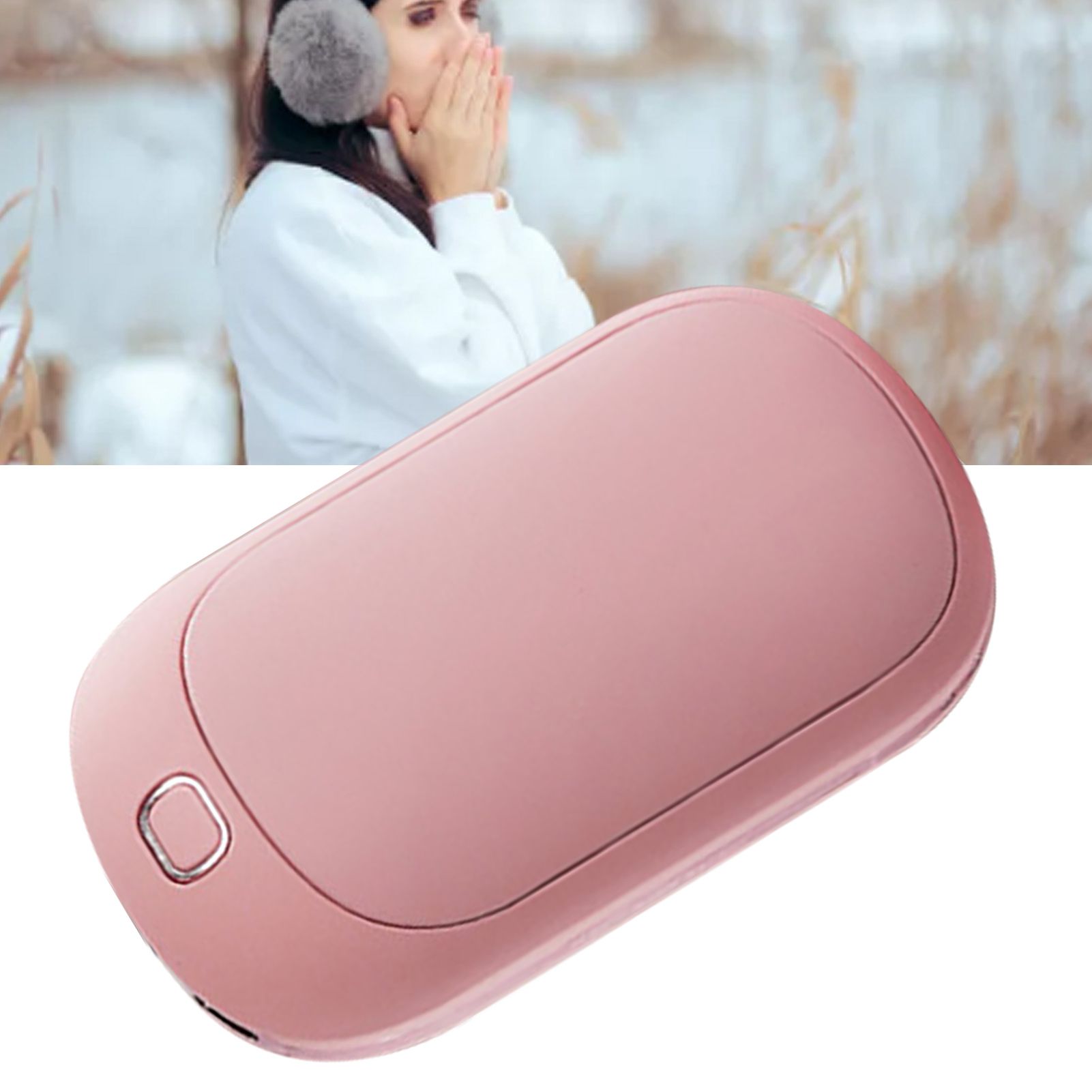 Hand Warmer Charger USB Rechargeable Hand Warmer Power Bank Miniature Portable view 9