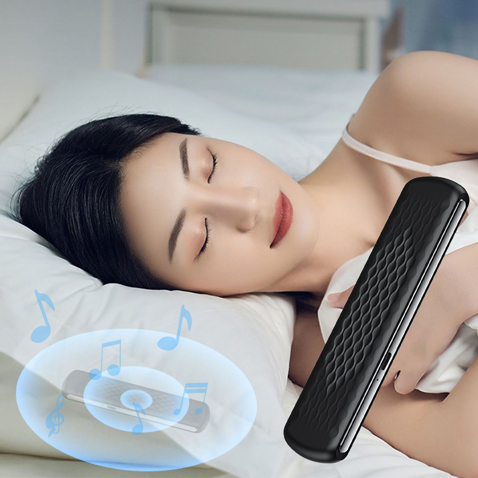 Bone Conduction Pillow Speaker for Deep Side Sleeping White Noise Sound view 8