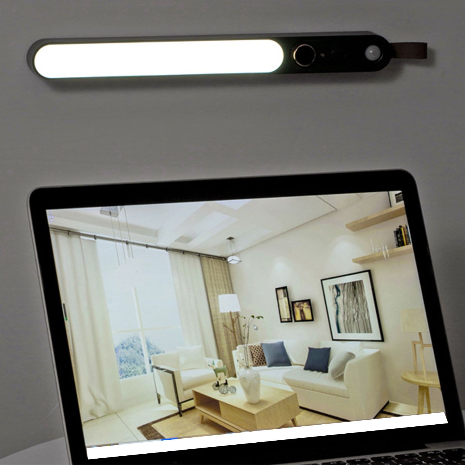 Motion Sensor Night Light Sensitive Human Body Sensing Magnetic Light Bar for view 8