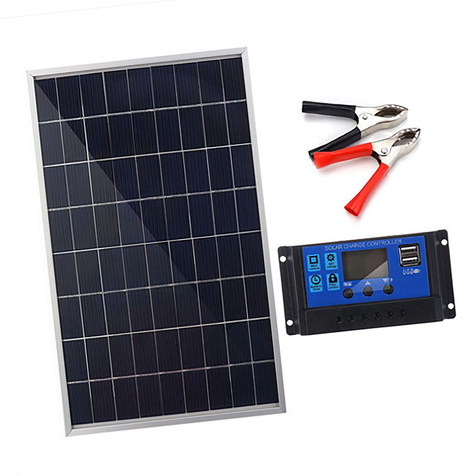 Solar Panel High Efficiency Multifunctional 12V Solar Battery Charger IP65 view 6