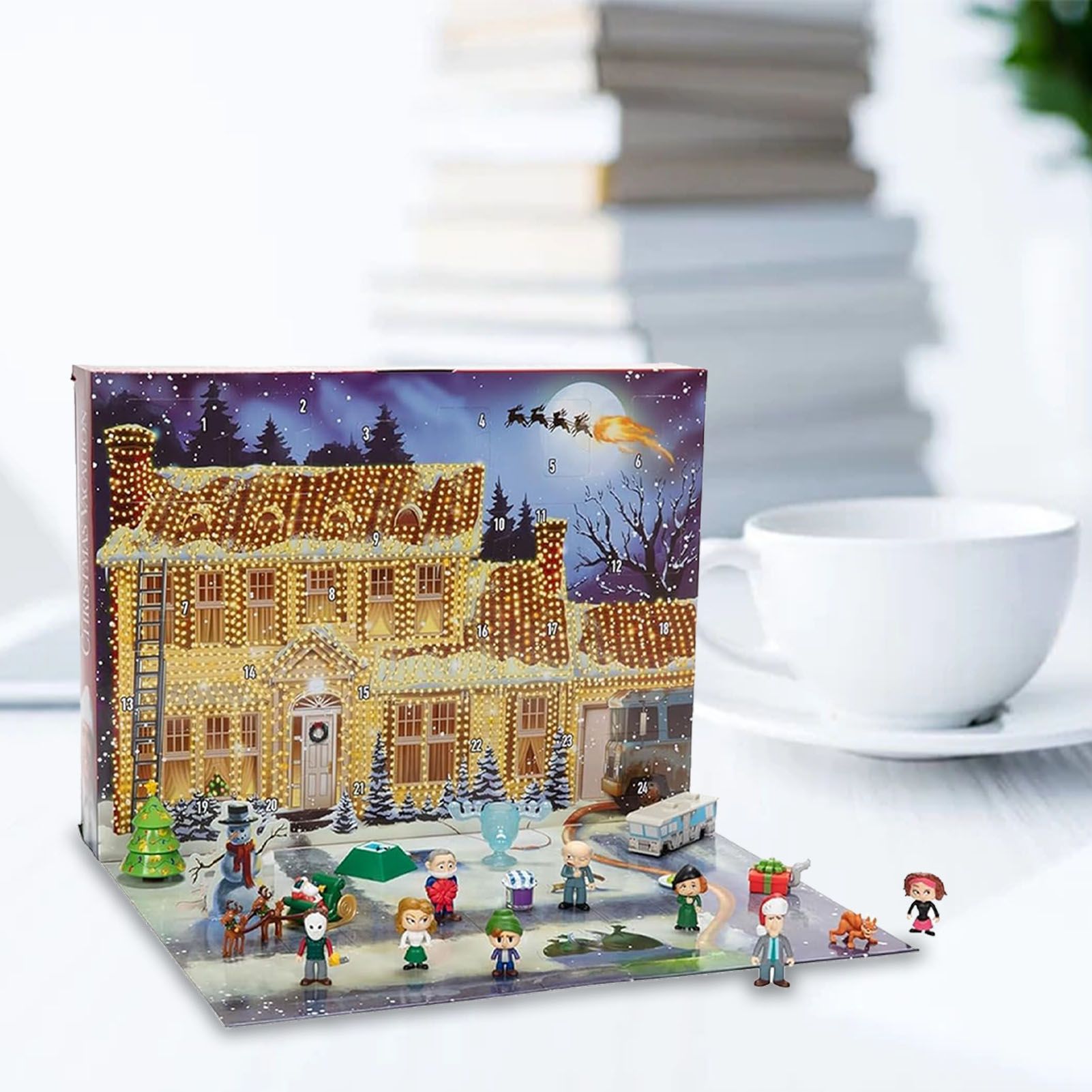 Advent Calendar 2024 Xmas Vacation PE Xmas Countdown Calendar Vacation Gift view 8