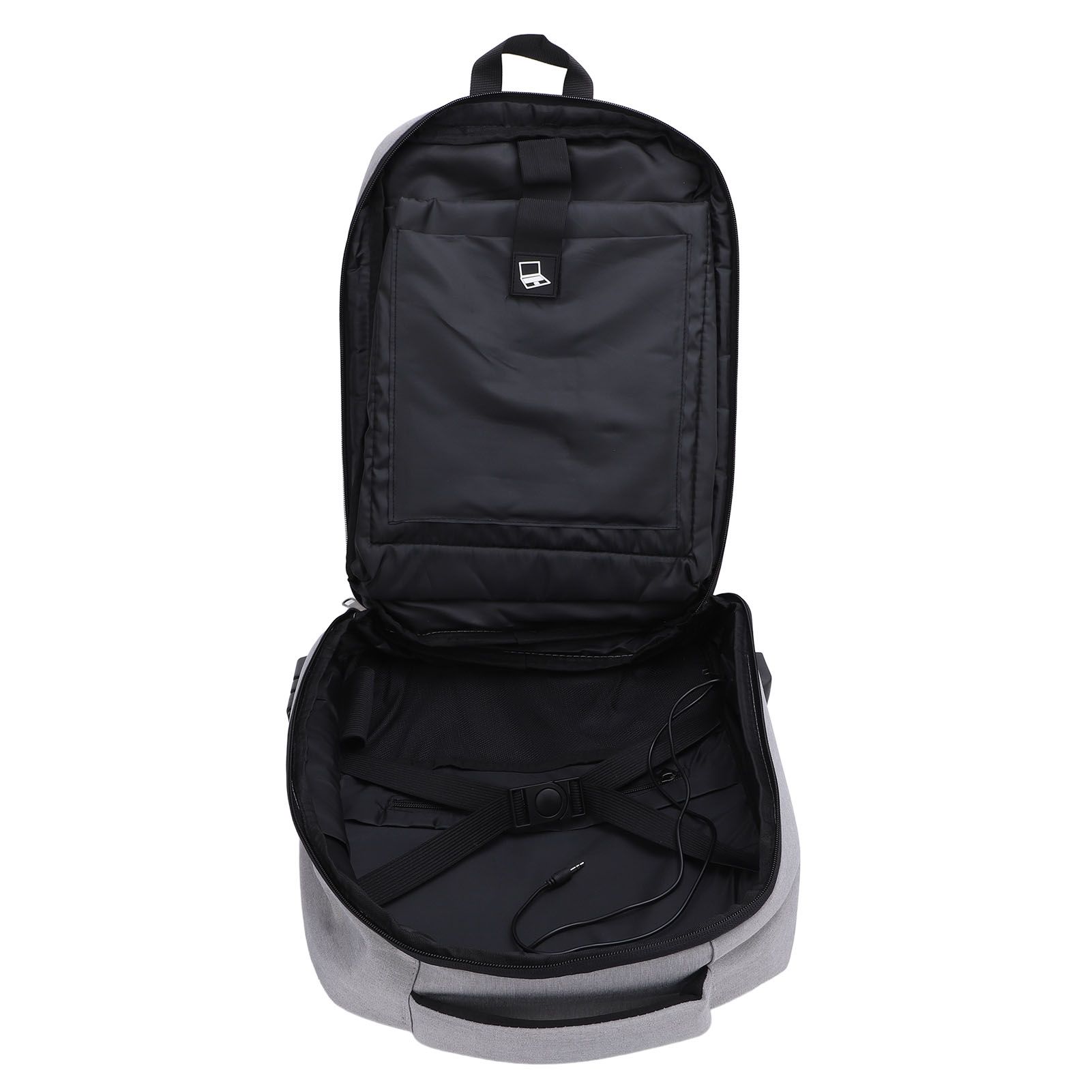 Satellite Travel Bag Anti Theft Laptop Backpack Dish Router Accessories view 9