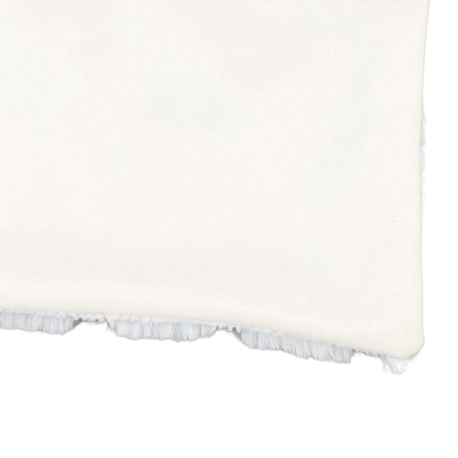 2 Pack White Ghost Pillowcases Soft Polyester Plush White Ghost Throw Pillow view 2