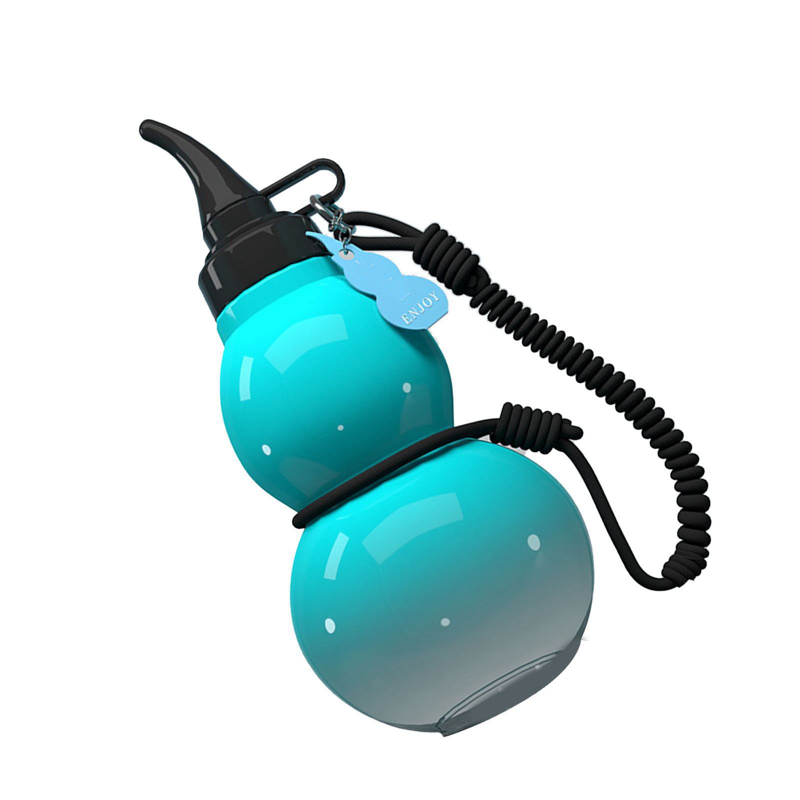 800ml Gourd Water Bottle Leakproof Portable Sports Water Bottle for Men Women