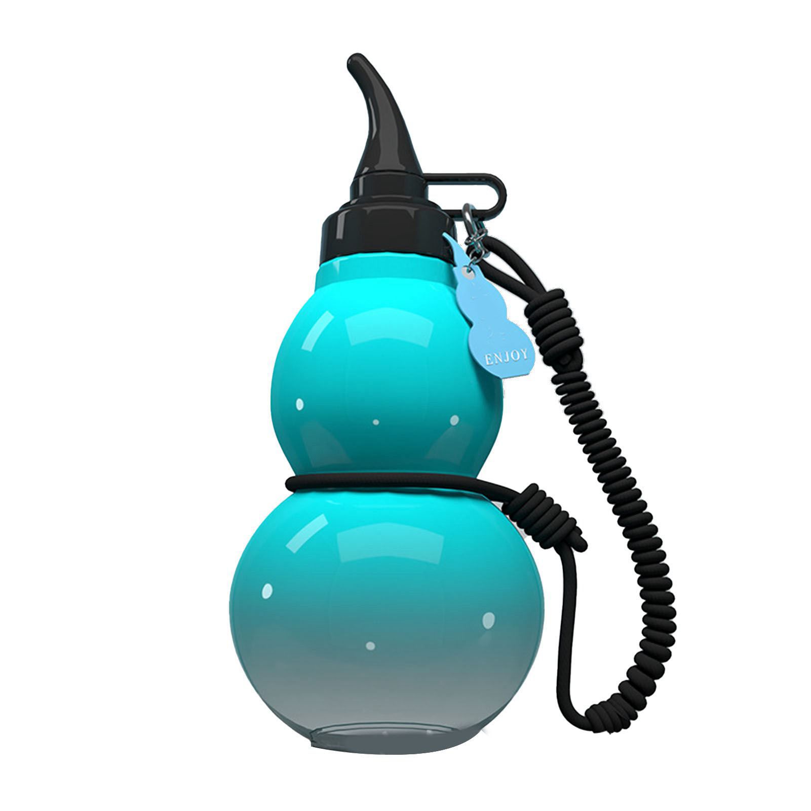 800ml Gourd Water Bottle Leakproof Portable Sports Water Bottle for Men Women view 3
