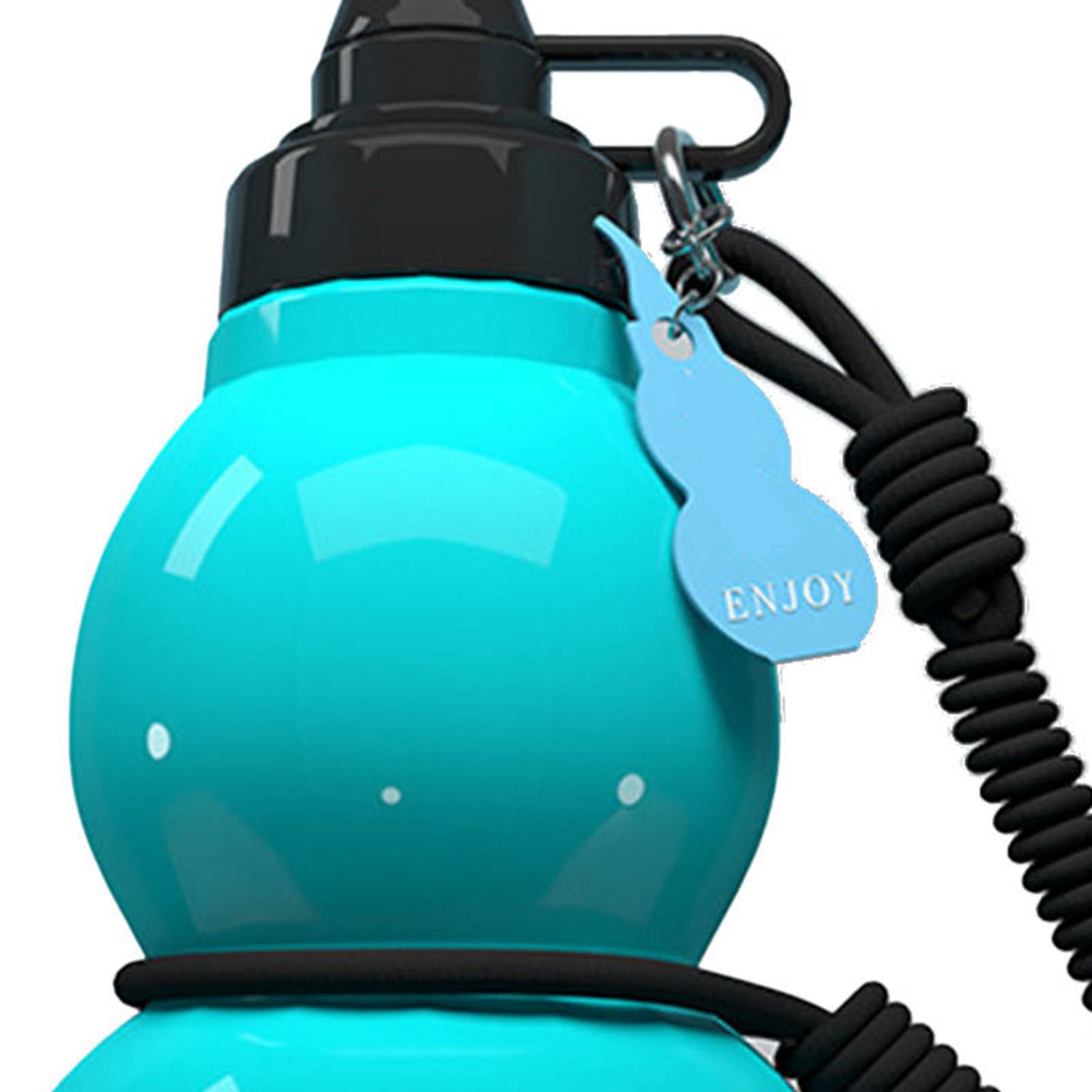 800ml Gourd Water Bottle Leakproof Portable Sports Water Bottle for Men Women view 5
