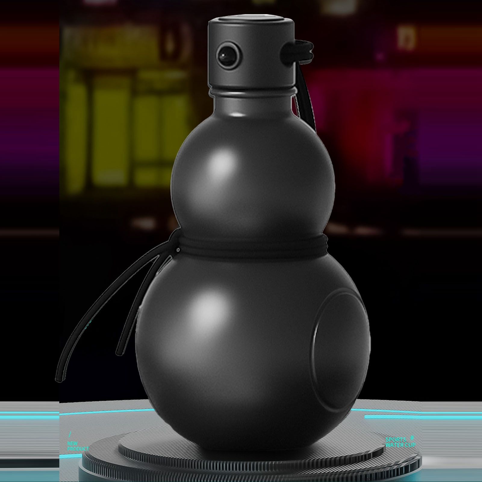 Gourd Water Bottle PCTG Multifunctional Stylish Gourd Drinking Cup Jug for view 9