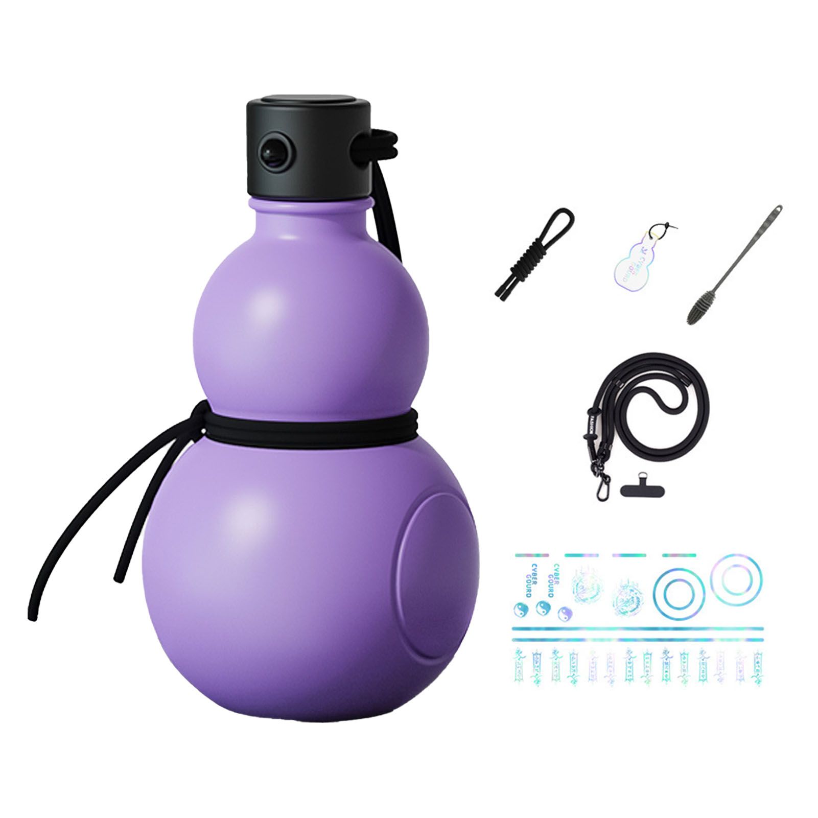 Gourd Water Bottle PCTG Multifunctional Stylish Gourd Drinking Cup Jug for view 3