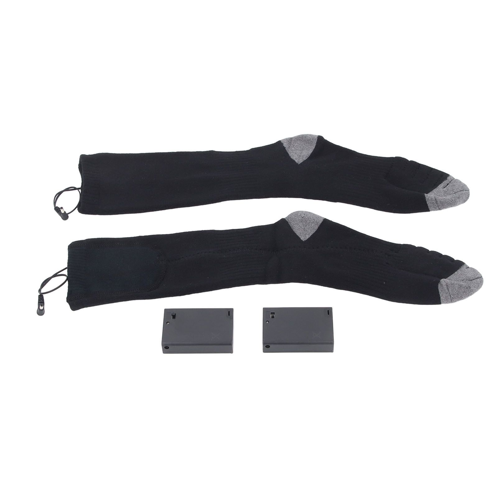 Electric Heated Socks Battery Operated Comfortable Cotton Socks for Winter — image 1