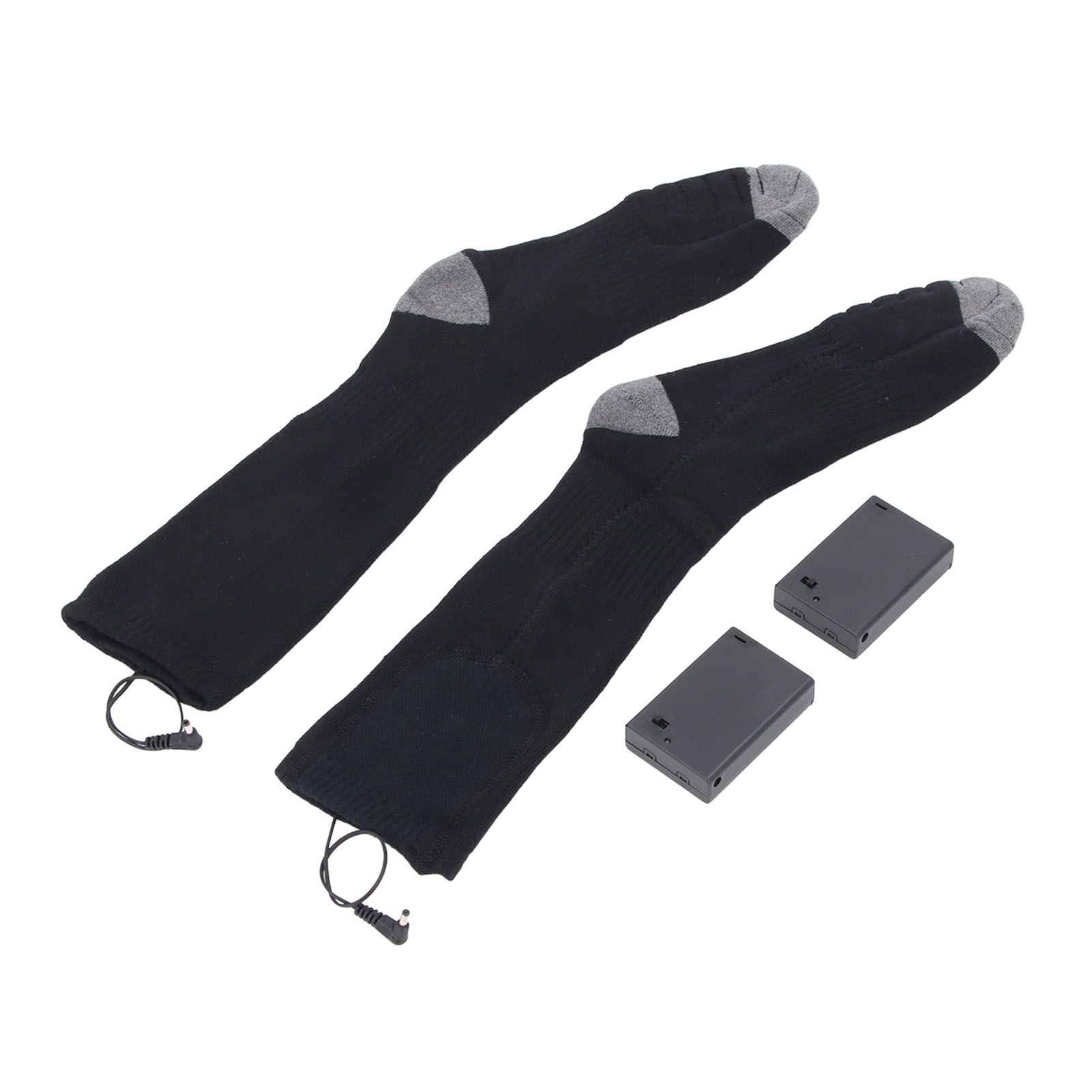 Electric Heated Socks Battery Operated Comfortable Cotton Socks for Winter view 4