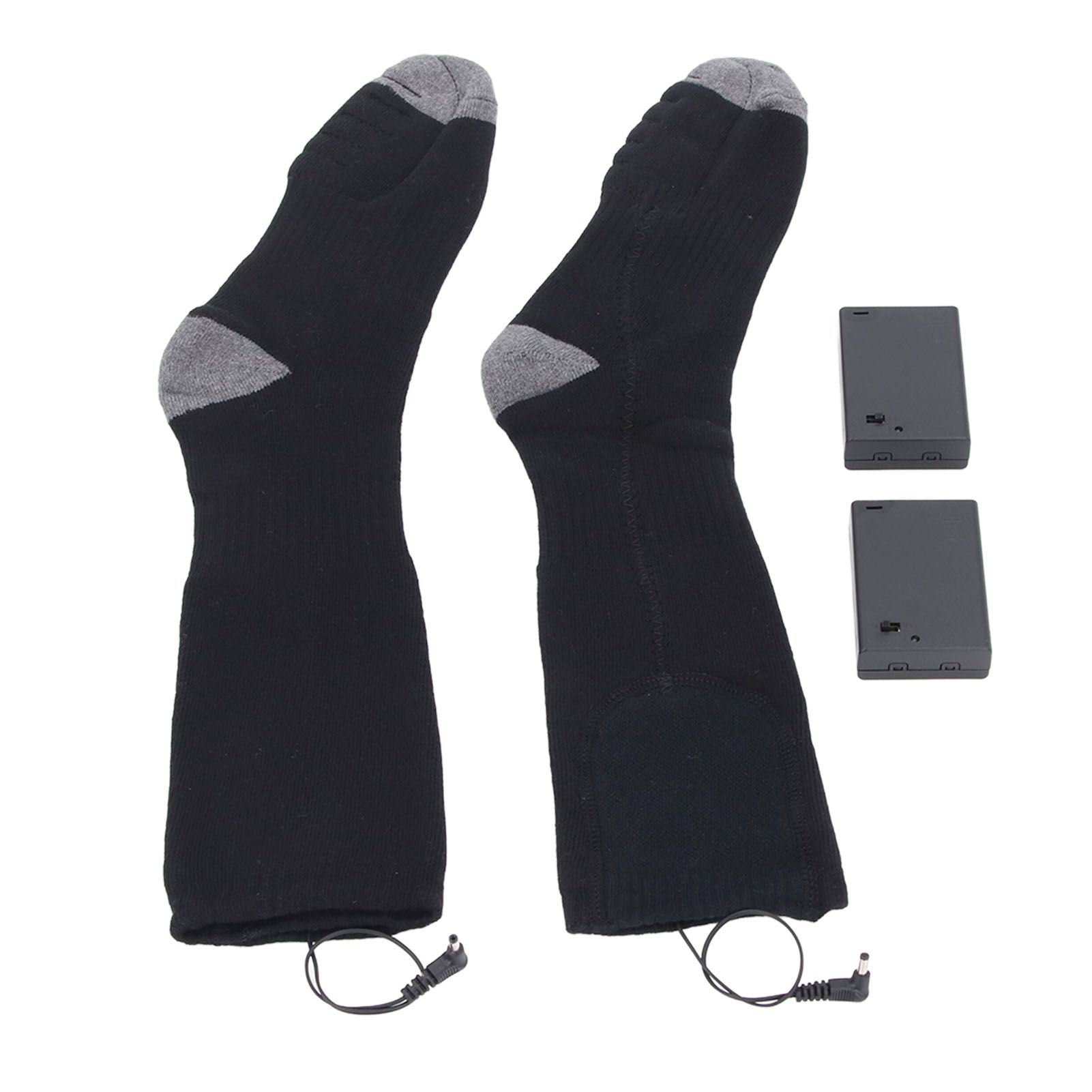 Electric Heated Socks Battery Operated Comfortable Cotton Socks for Winter view 6