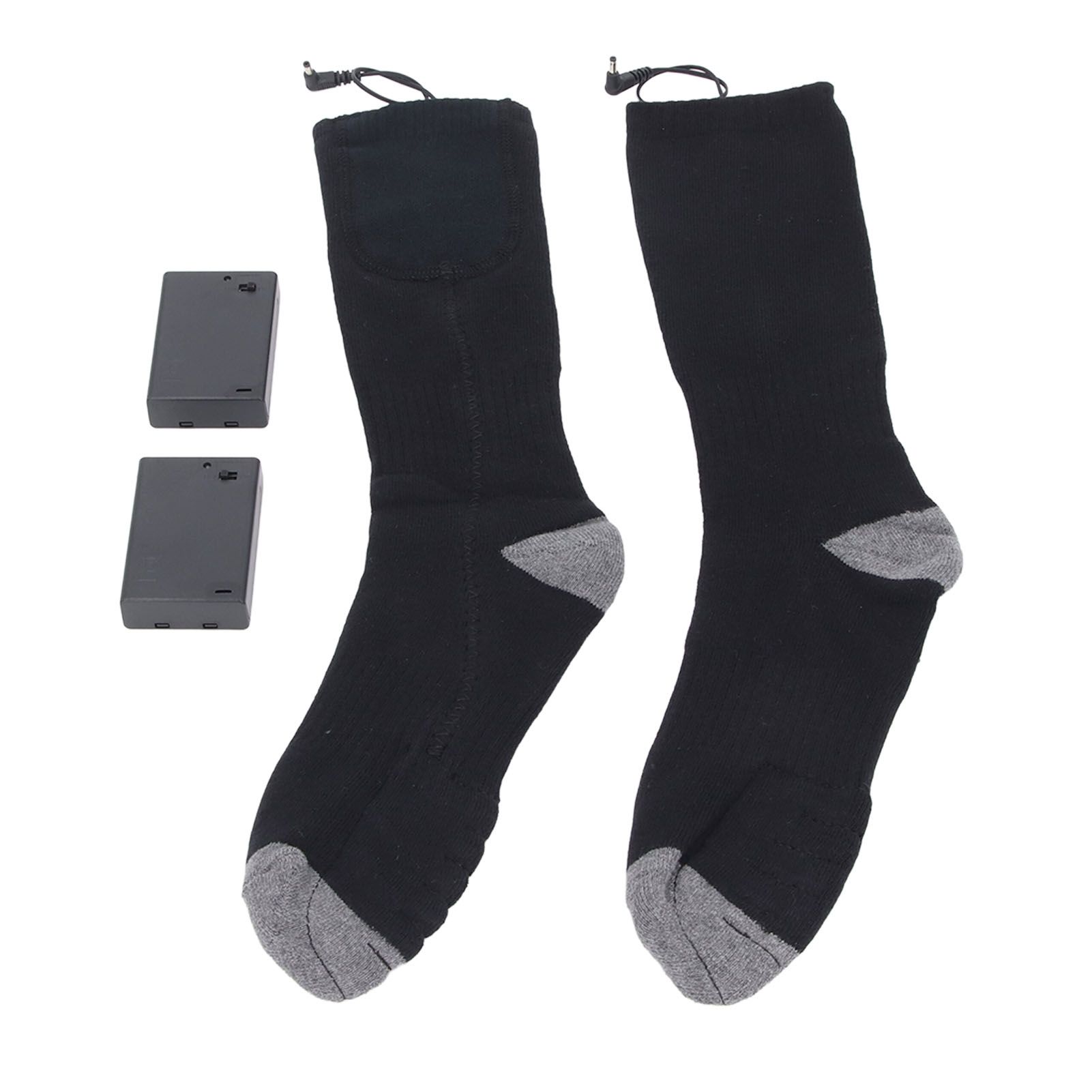 Electric Heated Socks Battery Operated Comfortable Cotton Socks for Winter view 10