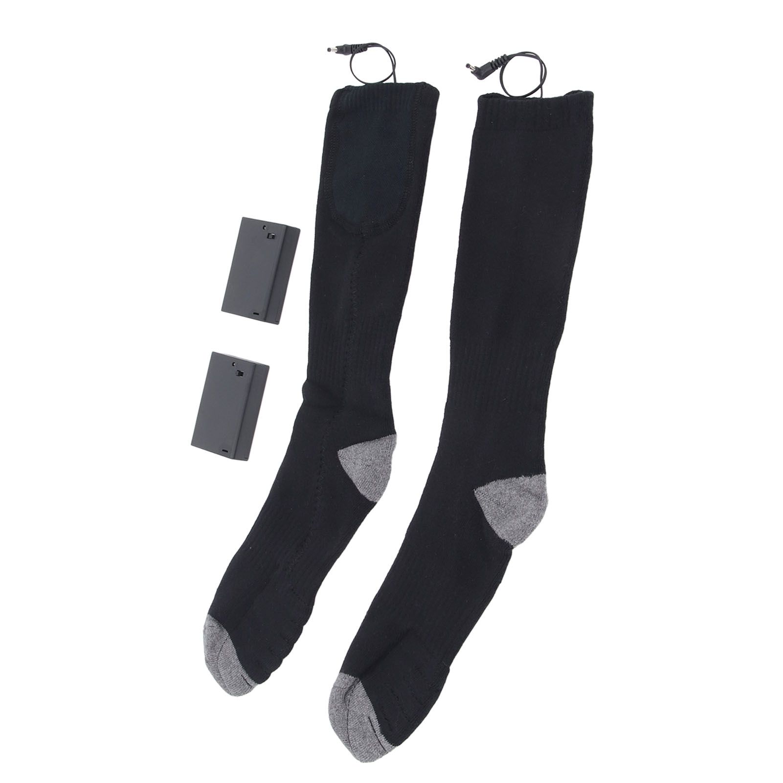 Electric Heated Socks Battery Operated Comfortable Cotton Socks for Winter view 11