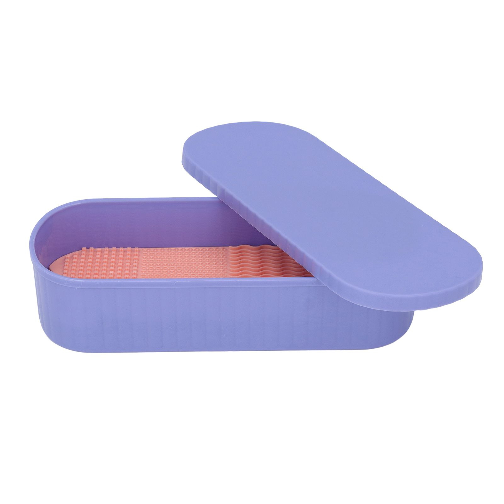 3 in 1 Silicone Makeup Brush Cleaner Mat Box Cosmetic Brushes Cleaning Tool
