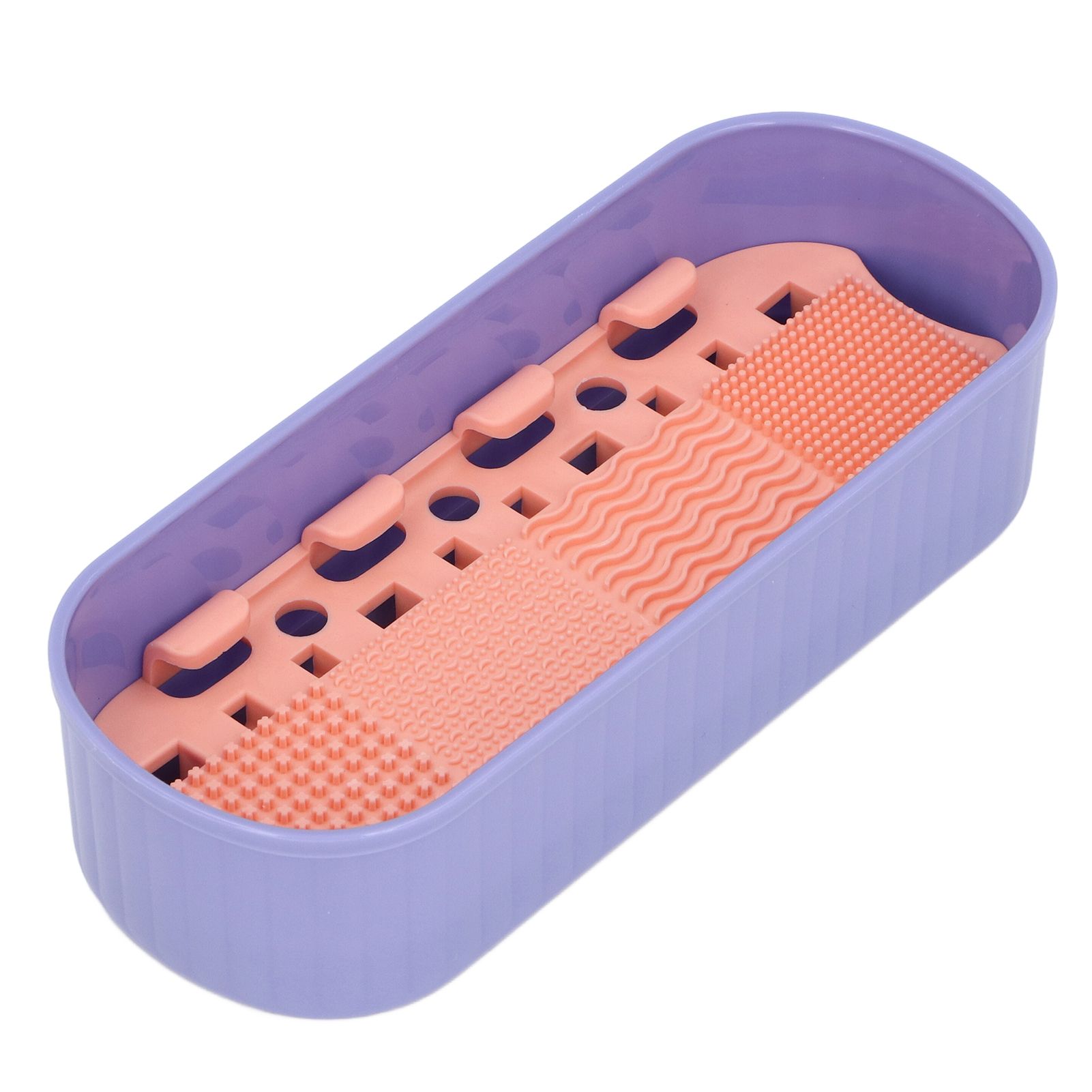 3 in 1 Silicone Makeup Brush Cleaner Mat Box Cosmetic Brushes Cleaning Tool view 4