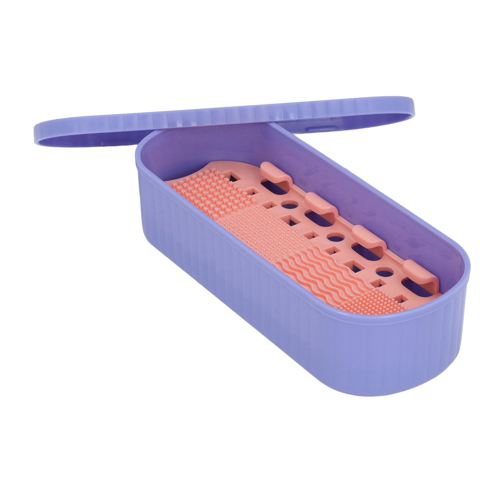 3 in 1 Silicone Makeup Brush Cleaner Mat Box Cosmetic Brushes Cleaning Tool view 8