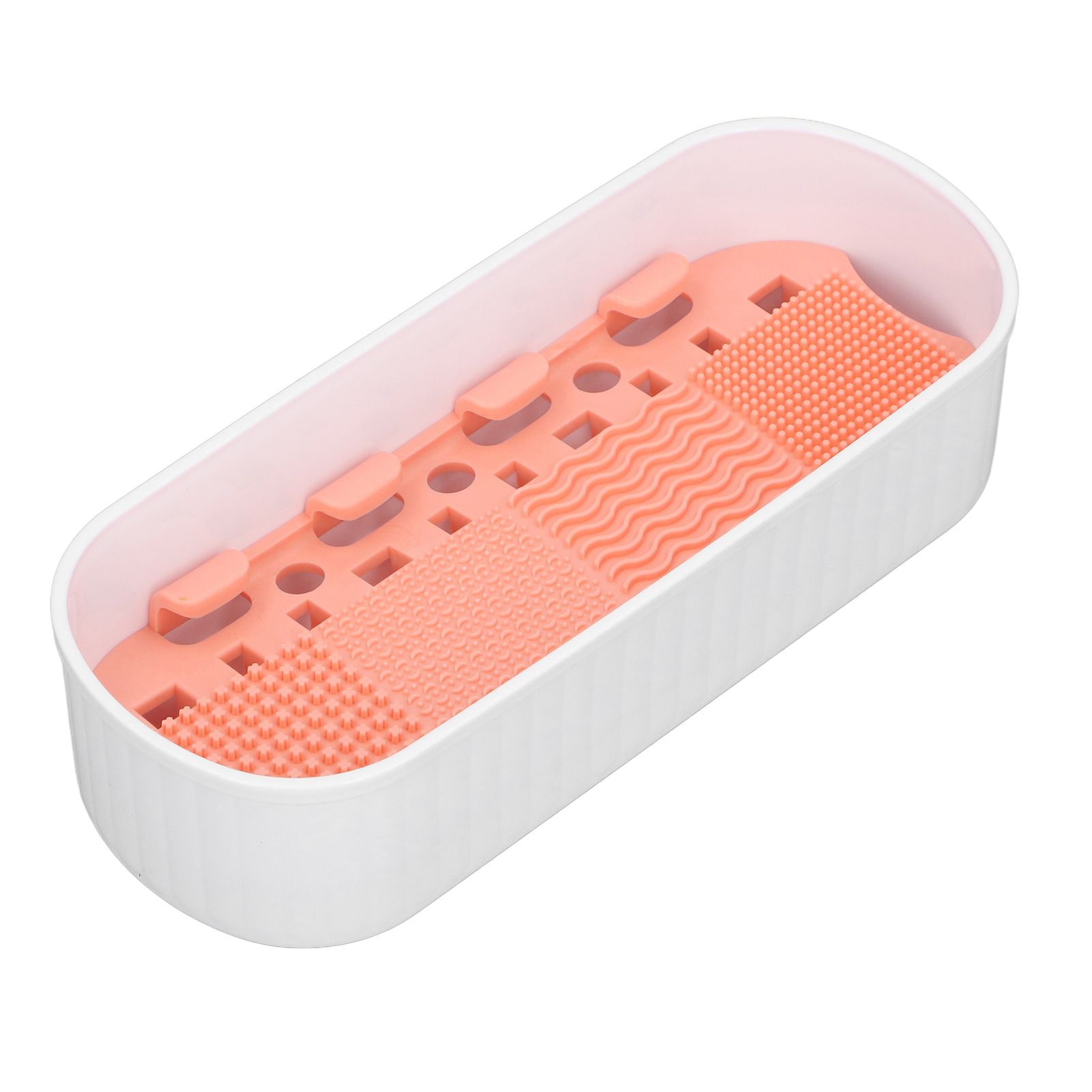 3 in 1 Silicone Makeup Brush Cleaner Mat Box Cosmetic Brushes Cleaning Tool