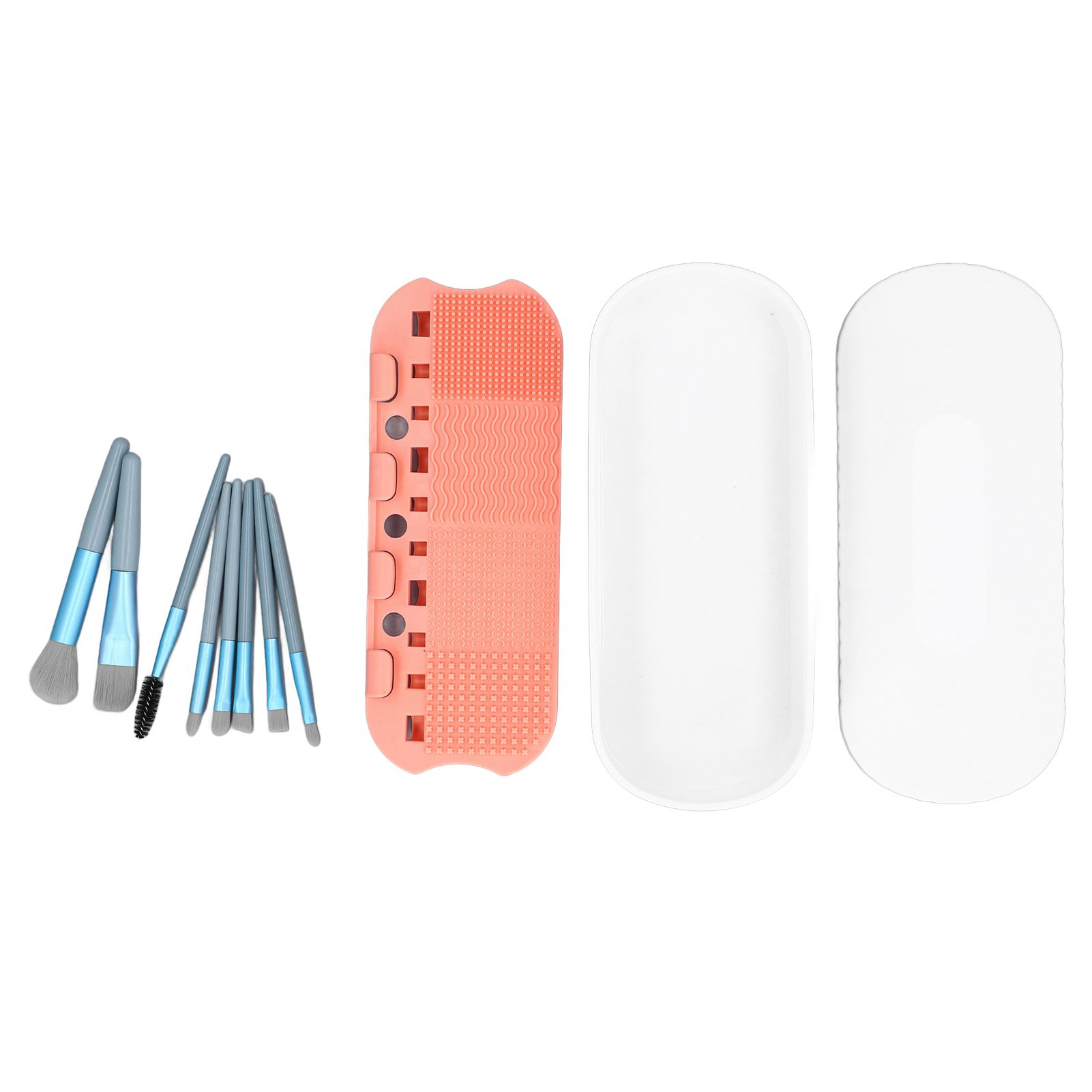 3 in 1 Silicone Makeup Brush Cleaner Mat Box Cosmetic Brushes Cleaning Tool view 3