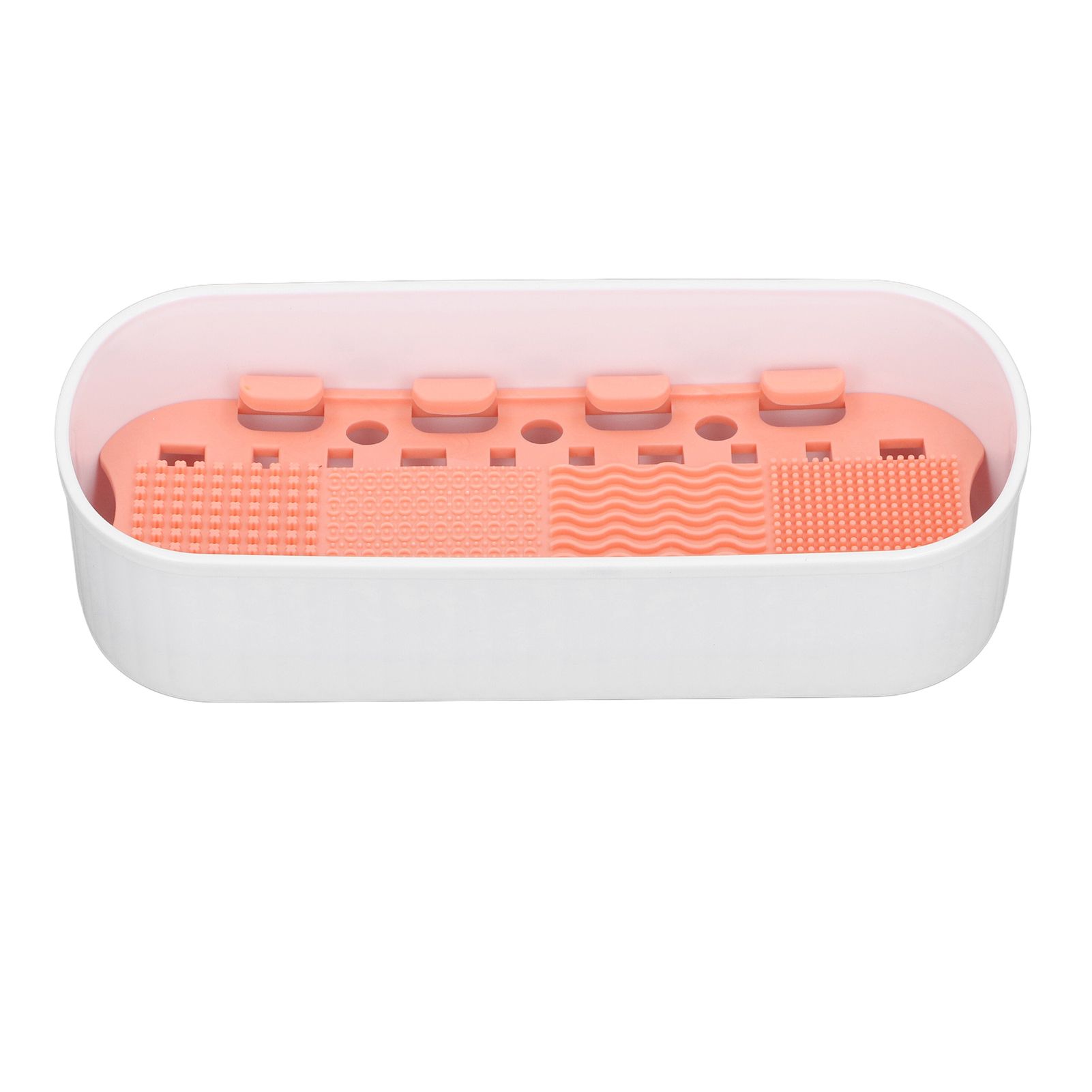 3 in 1 Silicone Makeup Brush Cleaner Mat Box Cosmetic Brushes Cleaning Tool view 4