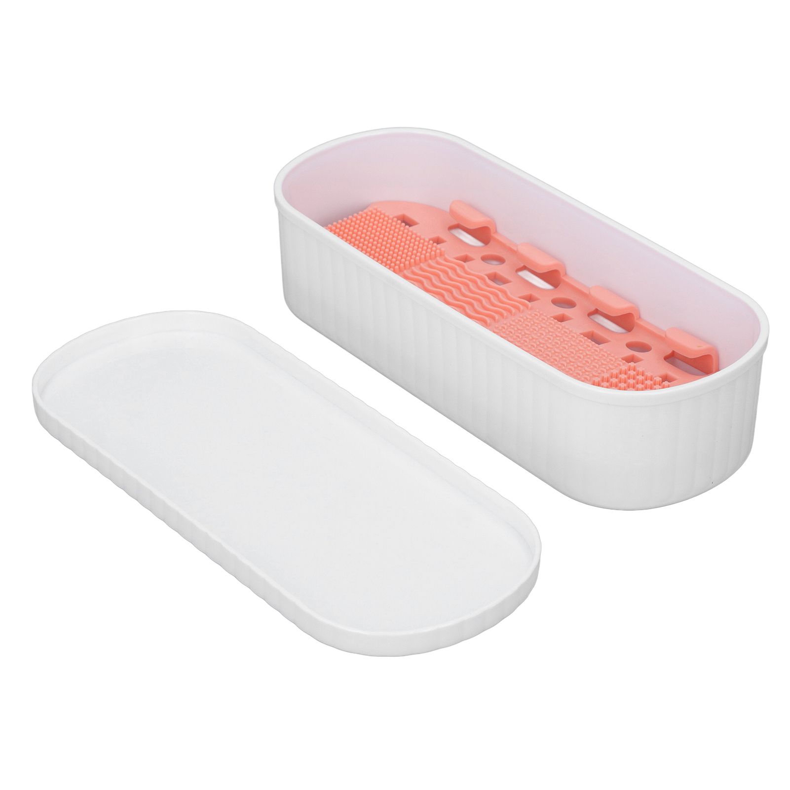 3 in 1 Silicone Makeup Brush Cleaner Mat Box Cosmetic Brushes Cleaning Tool view 8