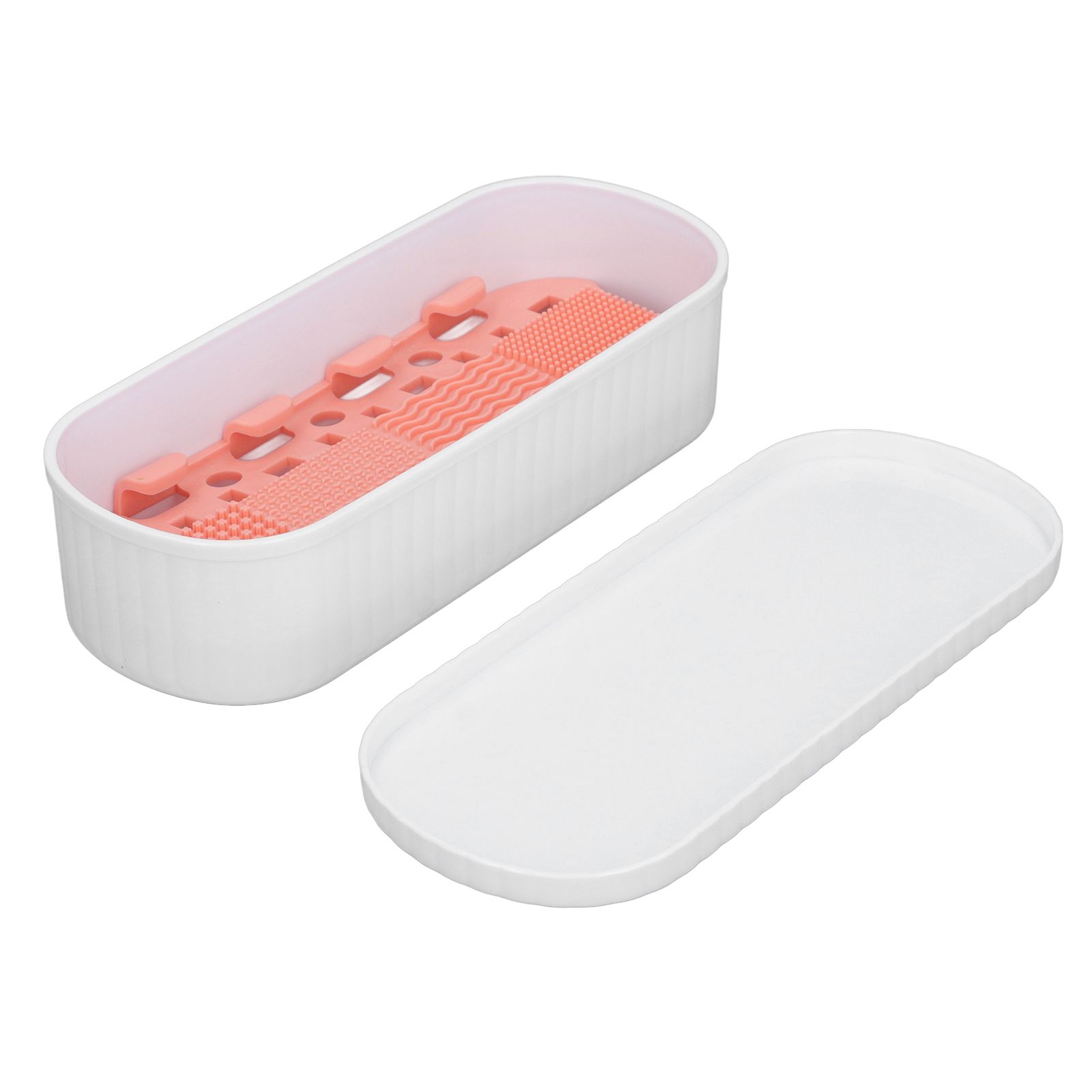 3 in 1 Silicone Makeup Brush Cleaner Mat Box Cosmetic Brushes Cleaning Tool view 9