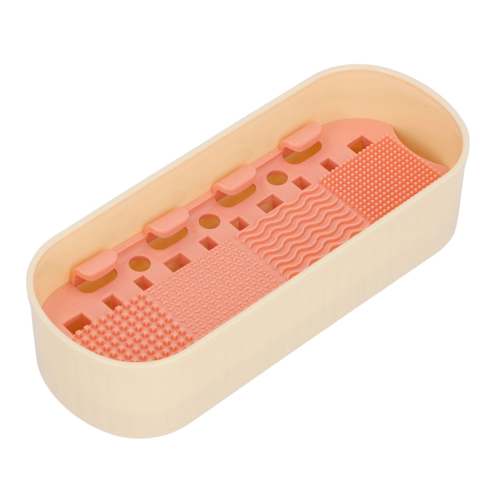 3 in 1 Silicone Makeup Brush Cleaner Mat Box Cosmetic Brushes Cleaning Tool view 4