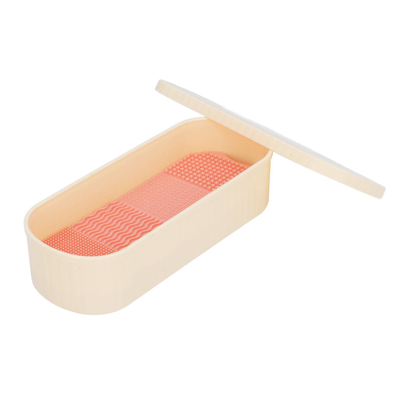 3 in 1 Silicone Makeup Brush Cleaner Mat Box Cosmetic Brushes Cleaning Tool view 6