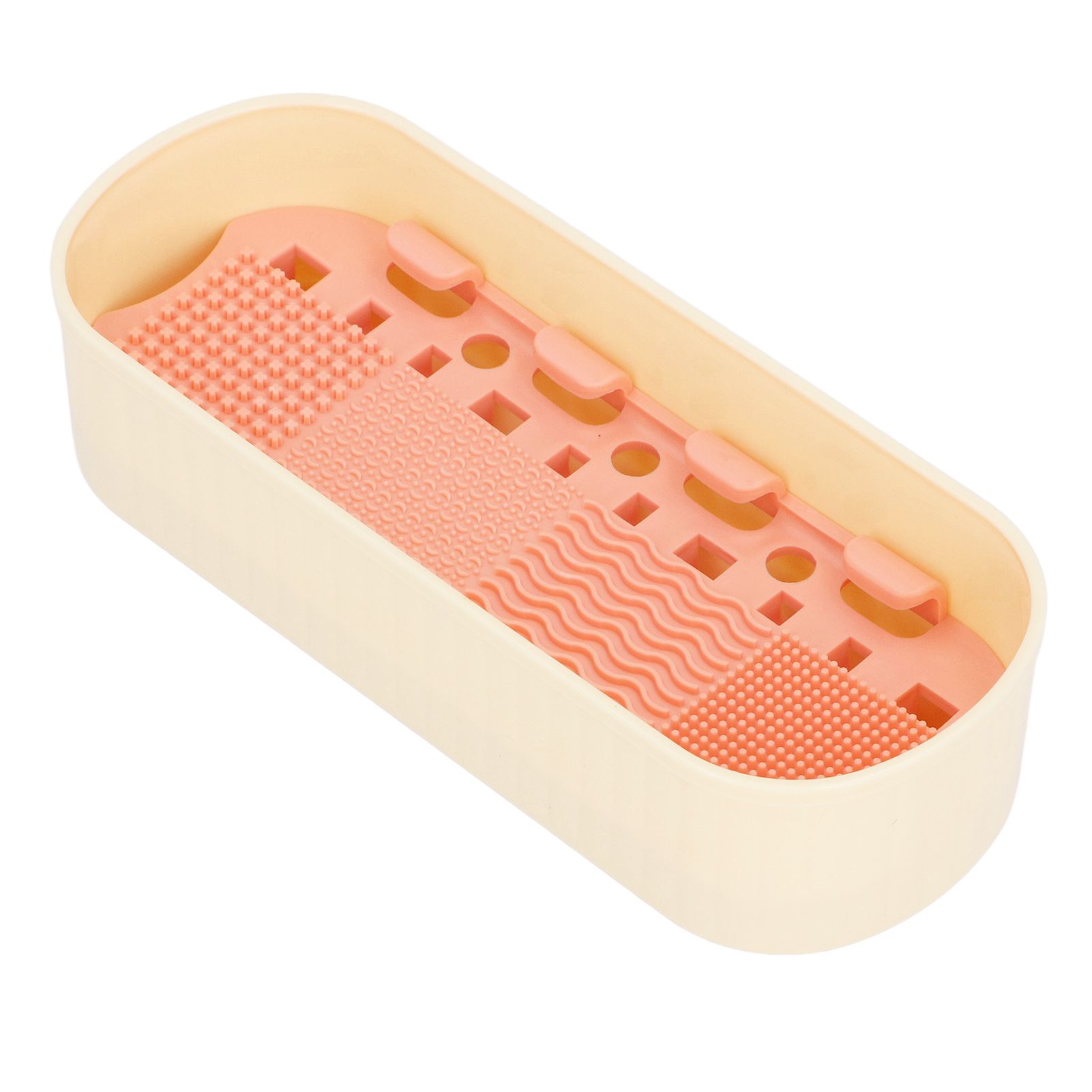 3 in 1 Silicone Makeup Brush Cleaner Mat Box Cosmetic Brushes Cleaning Tool view 8
