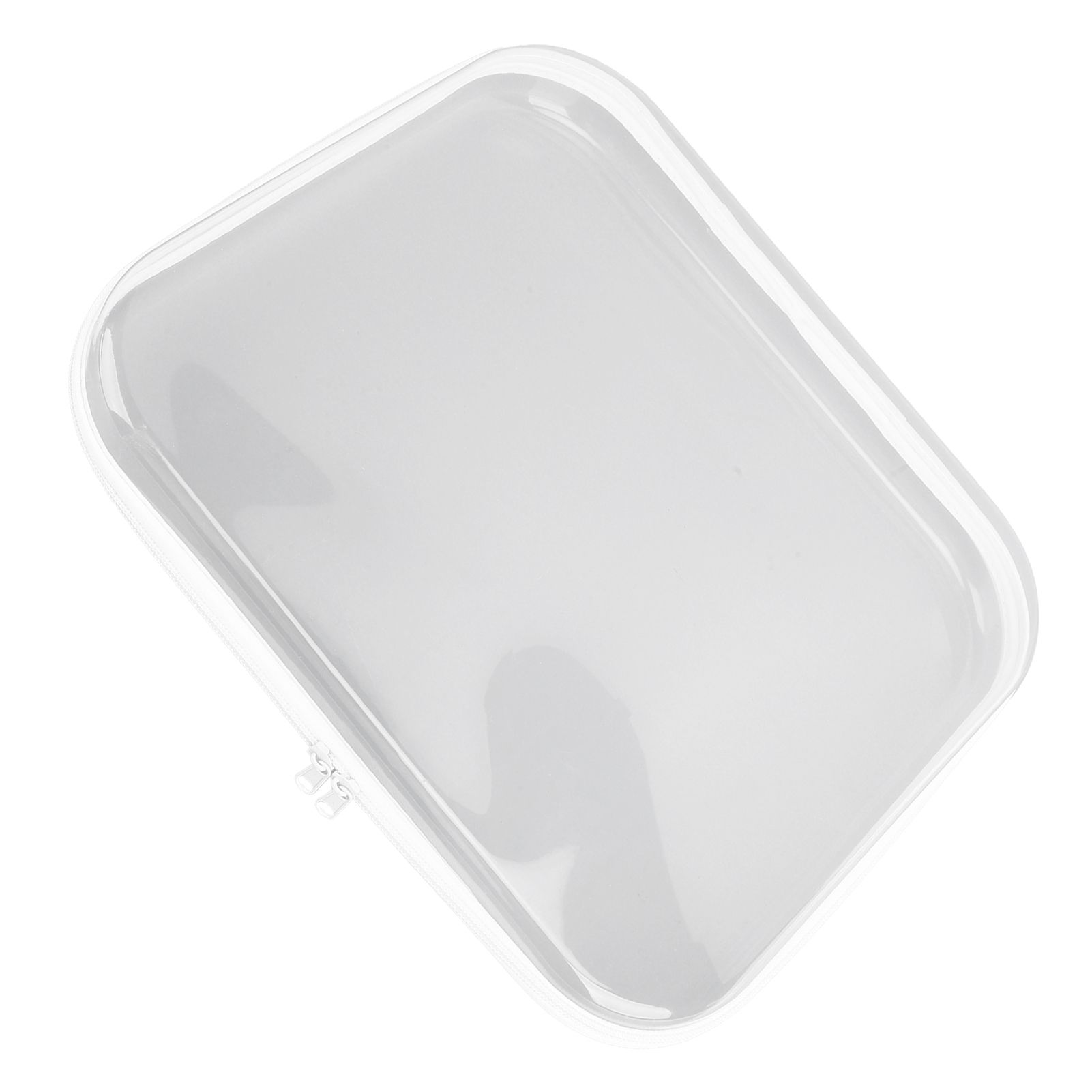 Zippered Hard Pouch PVC Clear Hard Shell Zipper Case Travel Bag for Building view 6