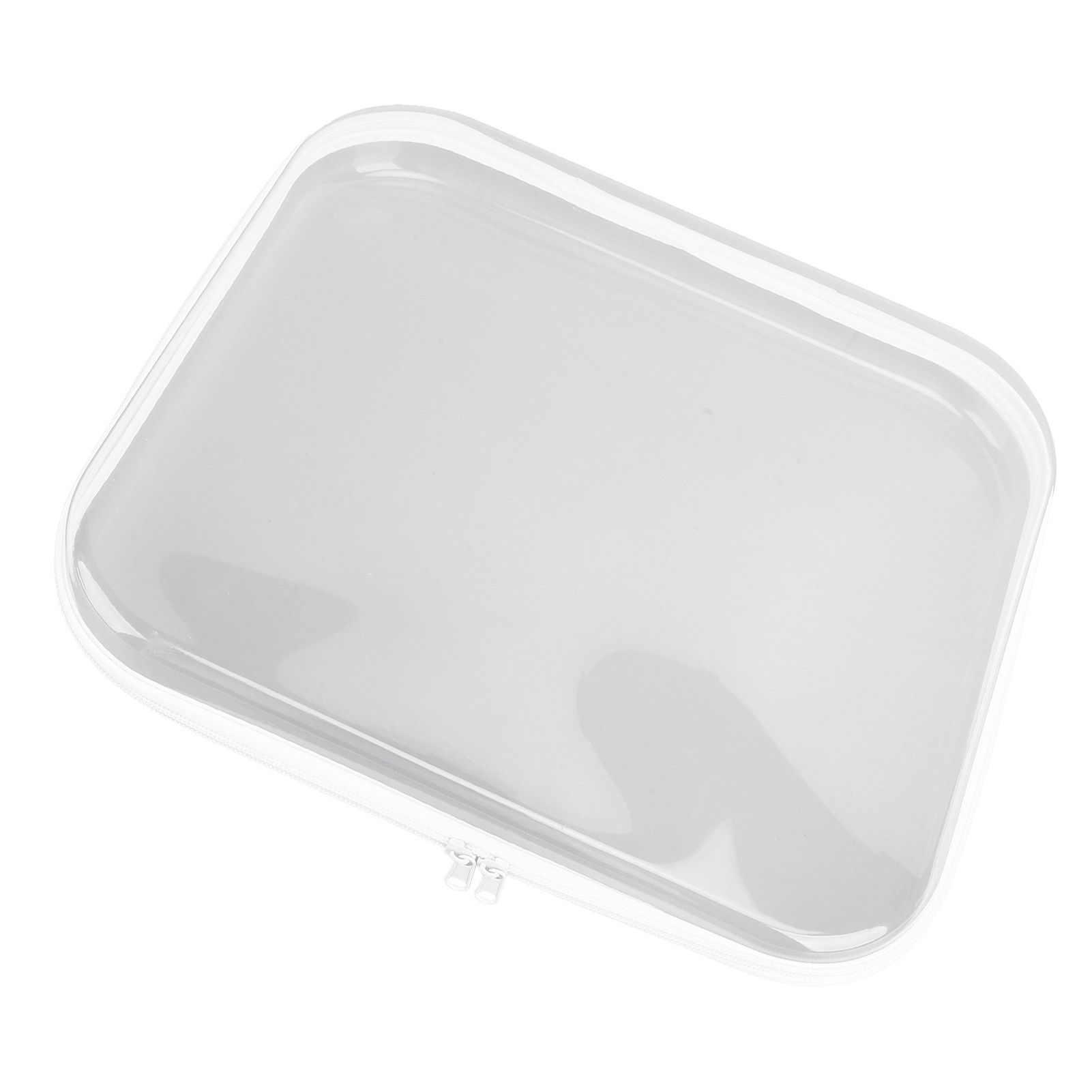 Zippered Hard Pouch PVC Clear Hard Shell Zipper Case Travel Bag for Building view 8