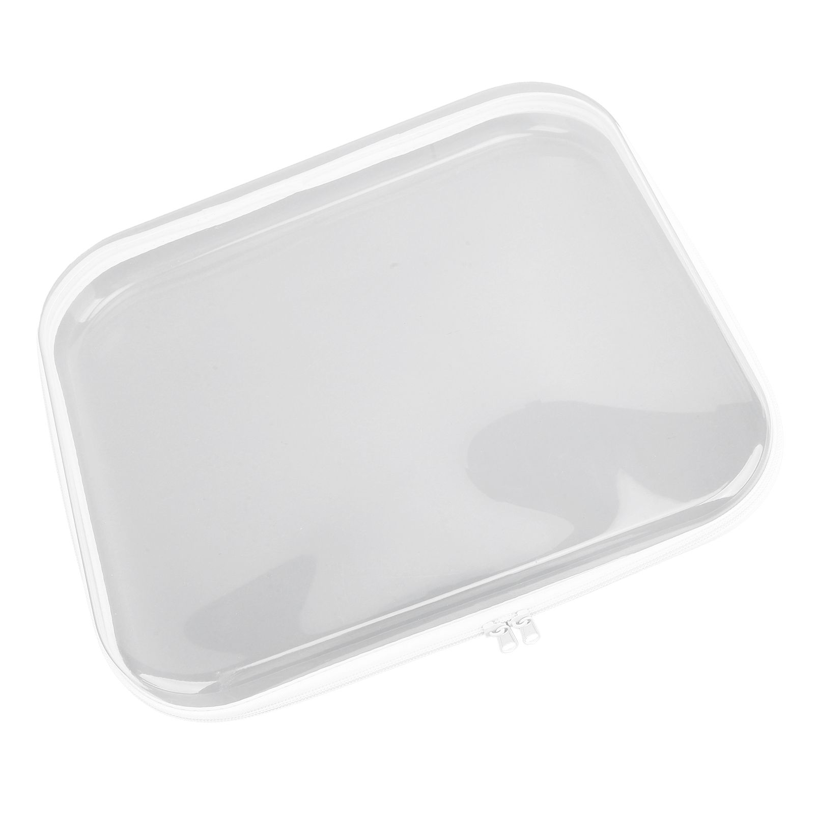 Zippered Hard Pouch PVC Clear Hard Shell Zipper Case Travel Bag for Building view 9